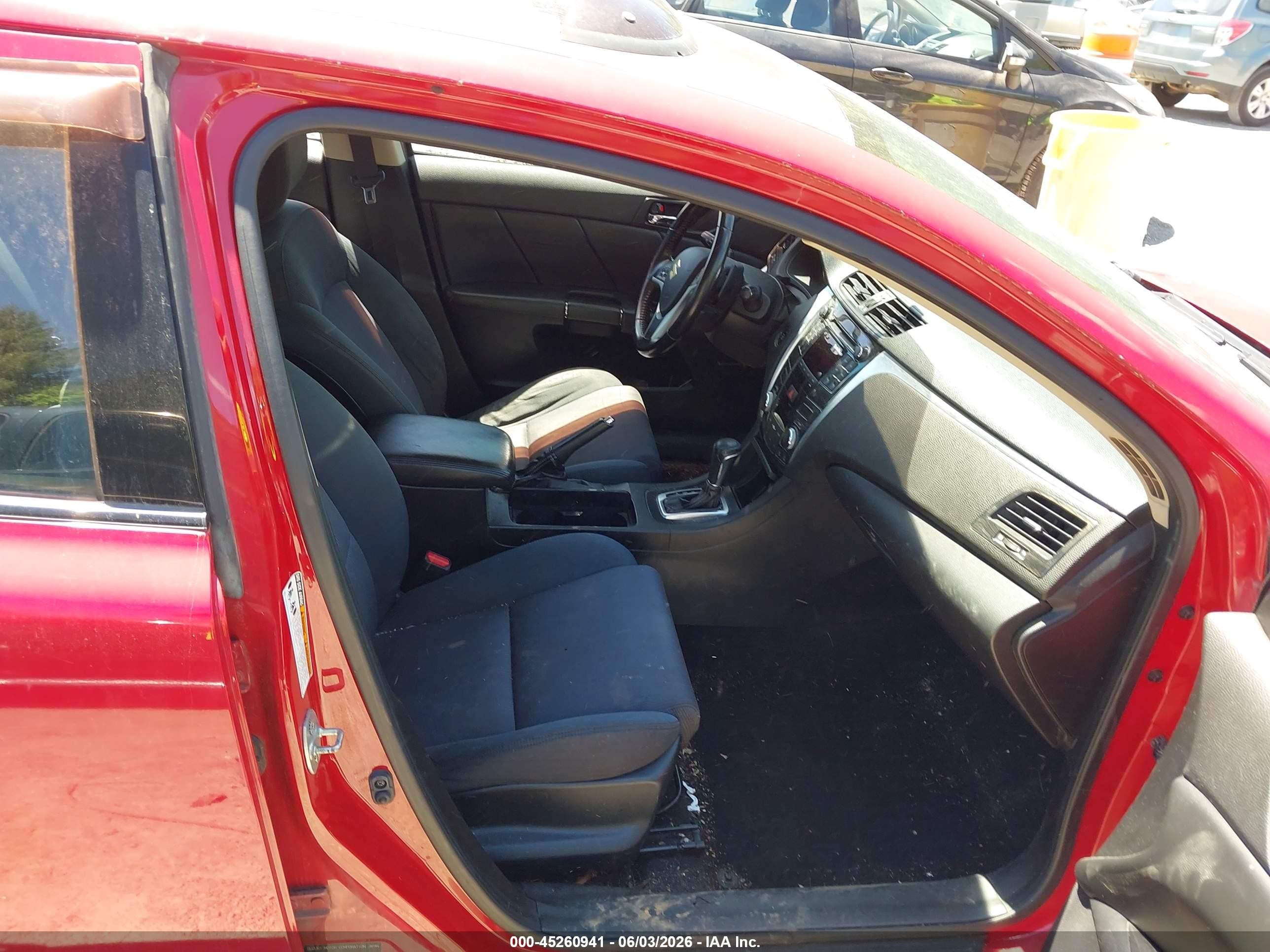 2012 Suzuki Kizashi Sport Gts Red vin: JS2RE9A69C6100279