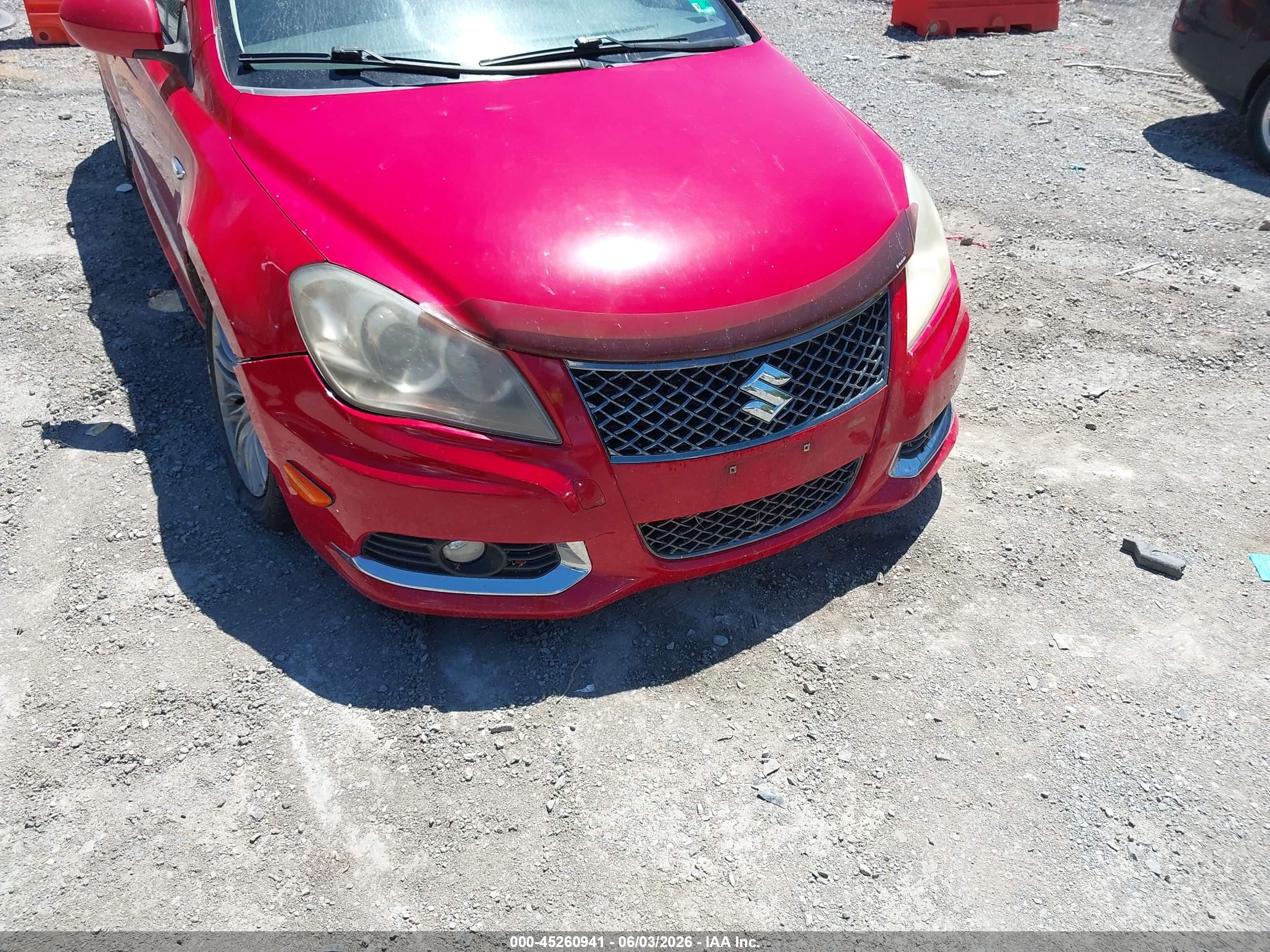 2012 Suzuki Kizashi Sport Gts Red vin: JS2RE9A69C6100279