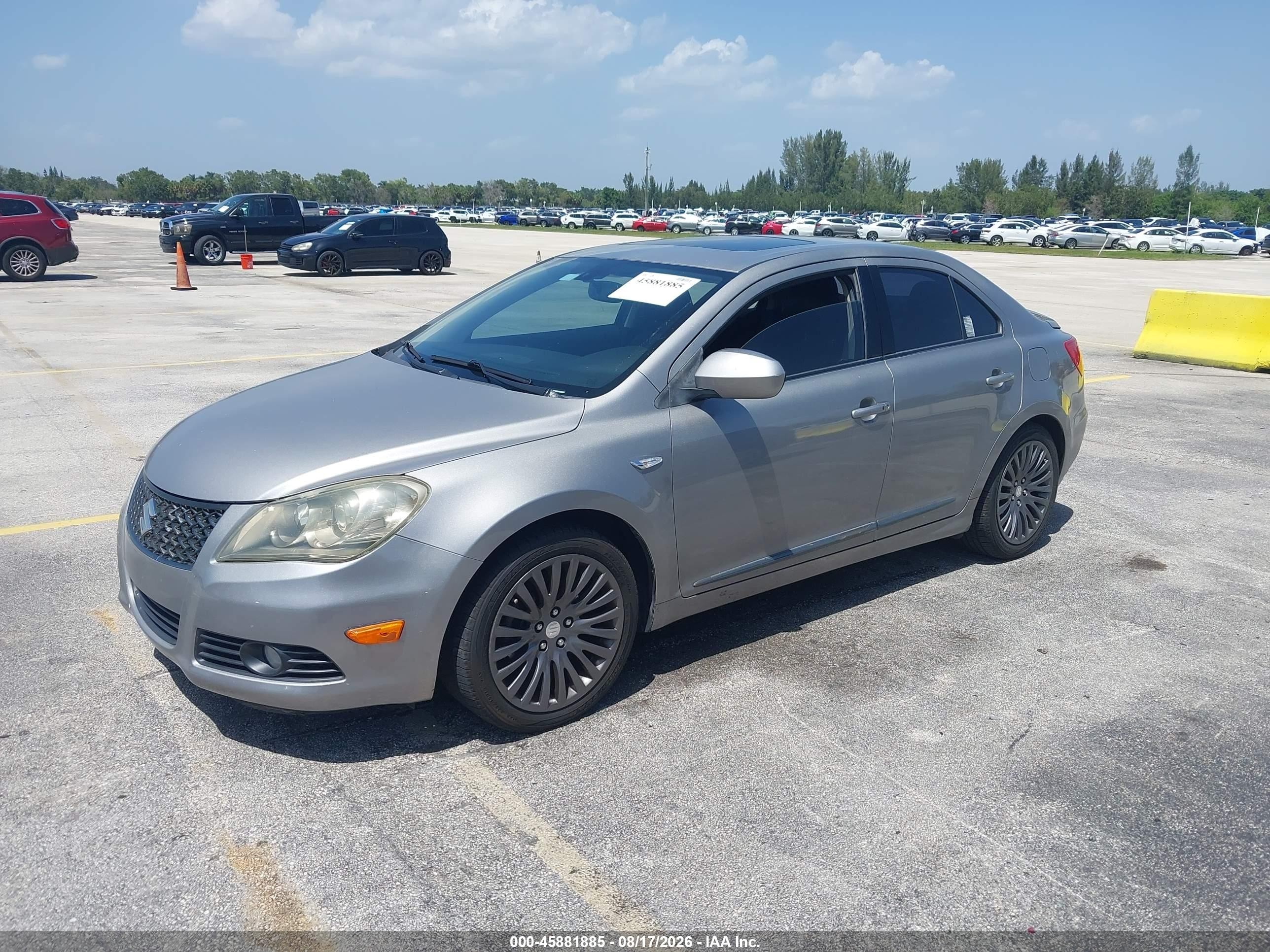 2010 Suzuki Kizashi Sls Серебряный vin: JS2RE9A71A6100072
