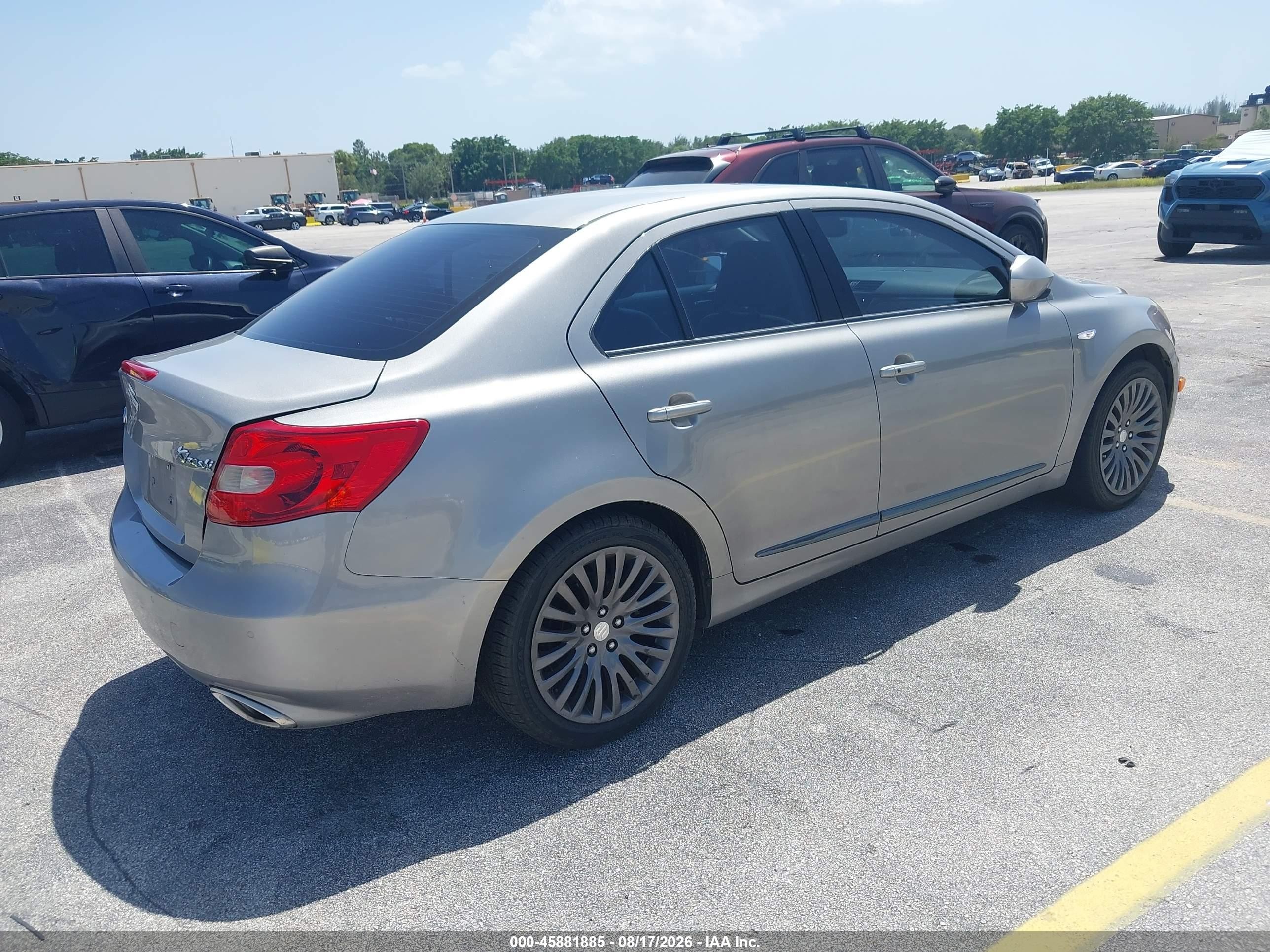 2010 Suzuki Kizashi Sls Серебряный vin: JS2RE9A71A6100072