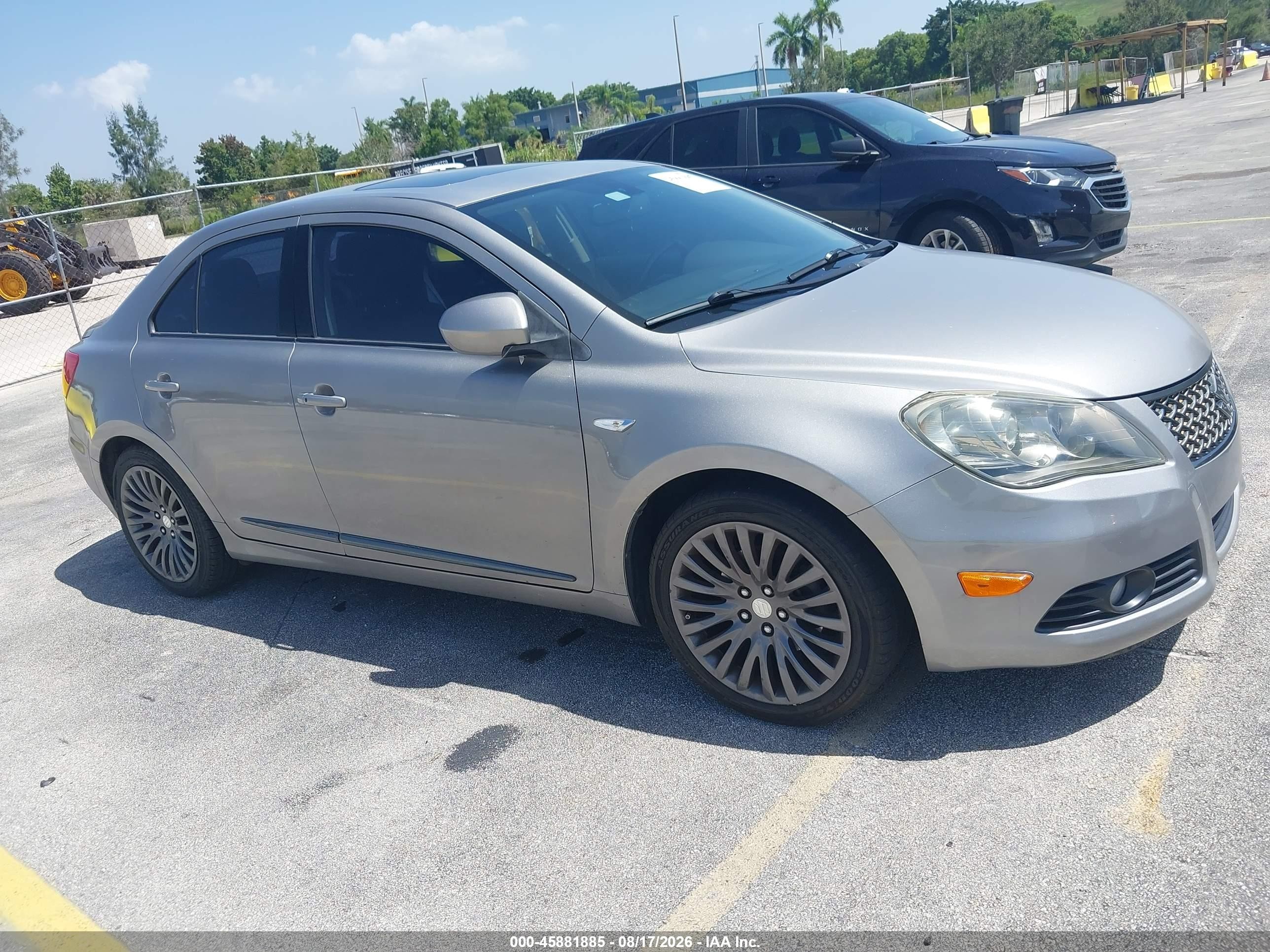 2010 Suzuki Kizashi Sls Серебряный vin: JS2RE9A71A6100072