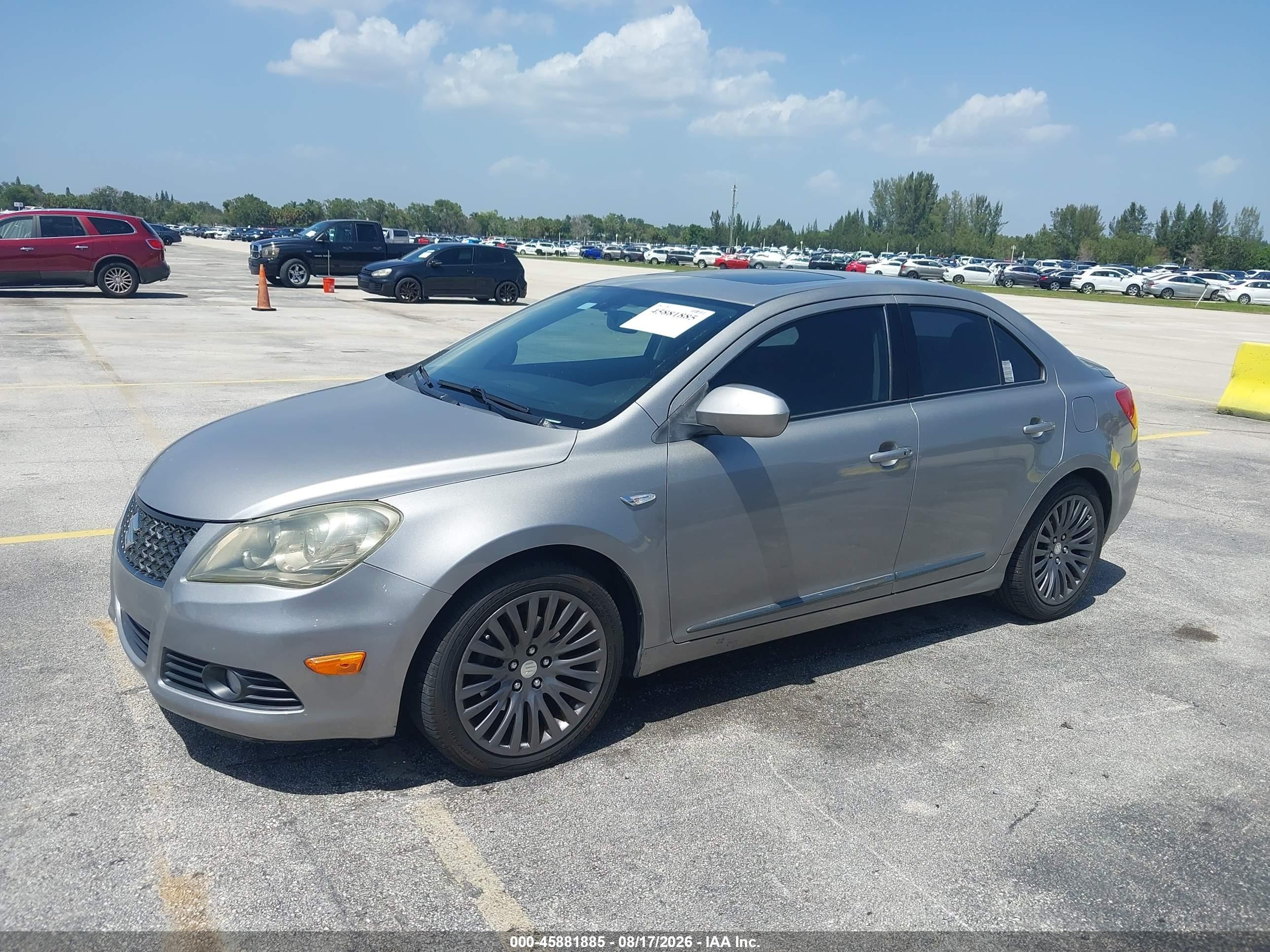 2010 Suzuki Kizashi Sls Серебряный vin: JS2RE9A71A6100072