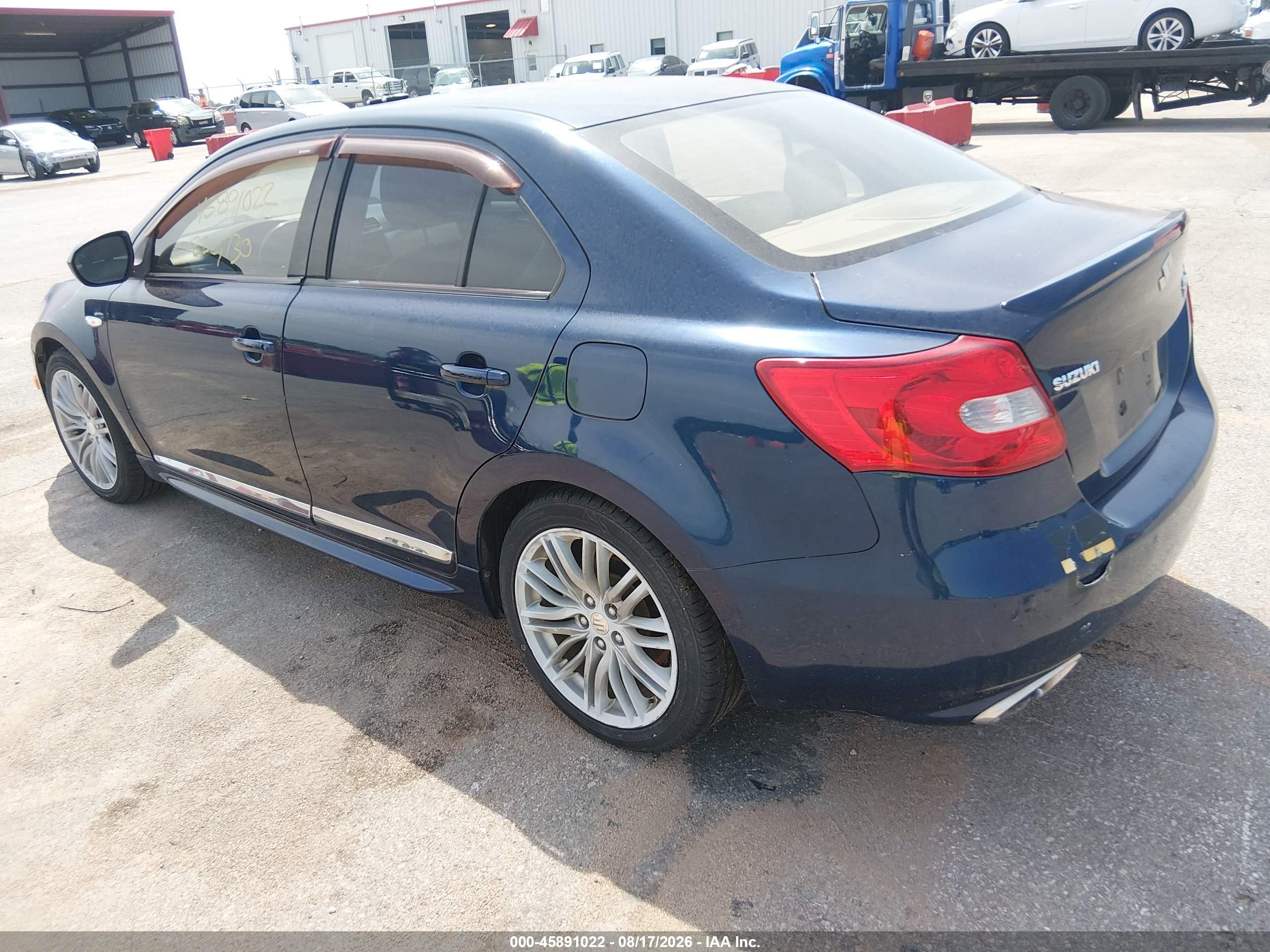 2011 Suzuki Kizashi Sport Sls Blue vin: JS2RE9A81B6110465