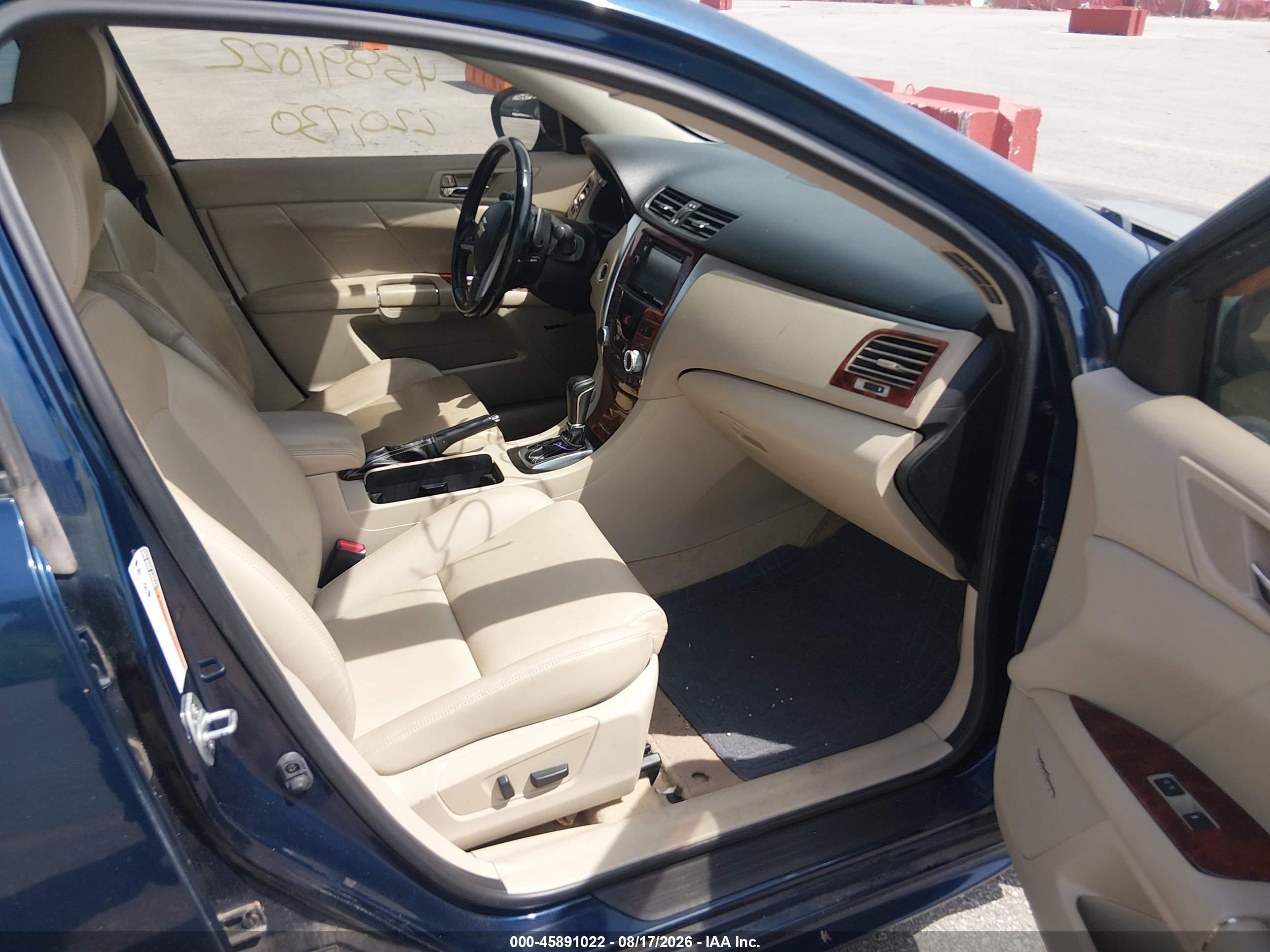 2011 Suzuki Kizashi Sport Sls Blue vin: JS2RE9A81B6110465
