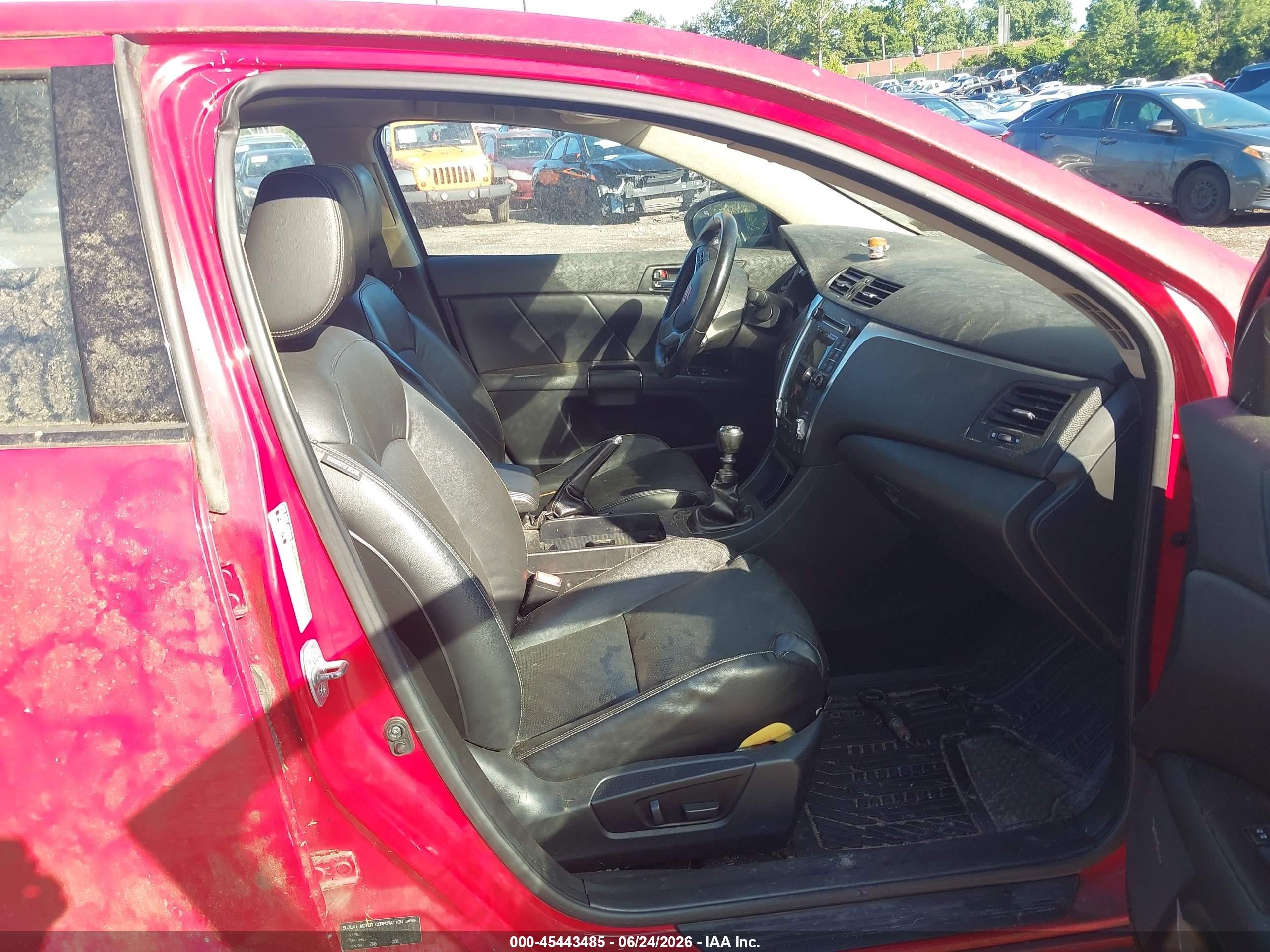 2011 Suzuki Kizashi Sport Sls Red vin: JS2RE9A87B6110020