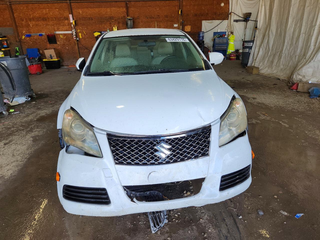 2012 Suzuki Kizashi S White vin: JS2RF9A16C6100838