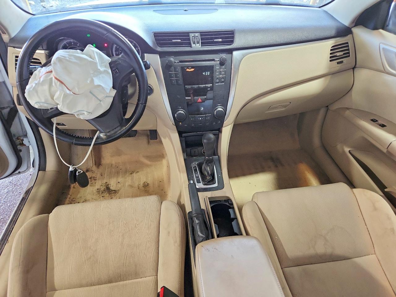 2012 Suzuki Kizashi S White vin: JS2RF9A16C6100838