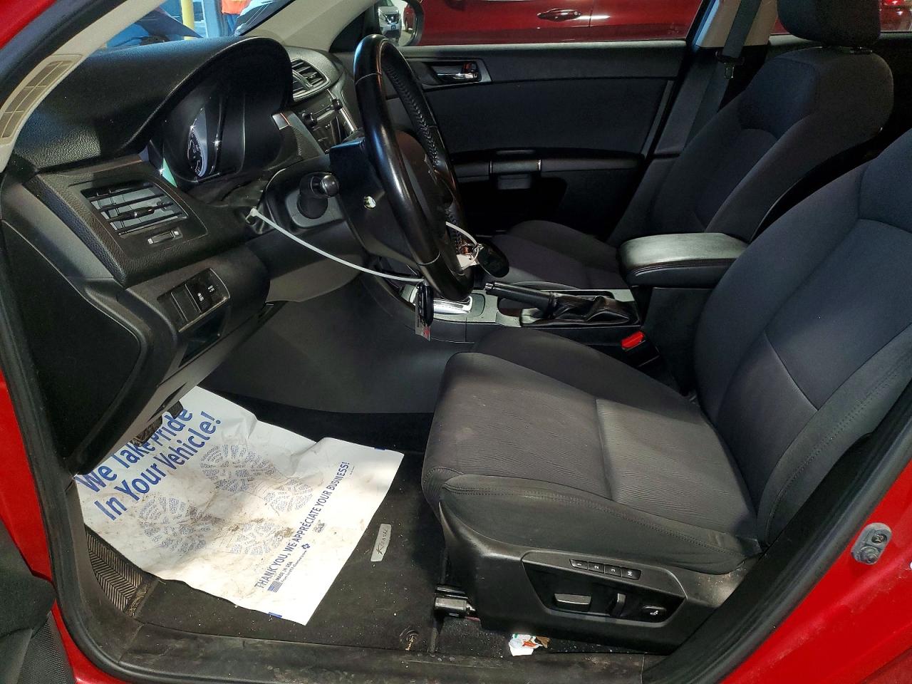 2012 Suzuki Kizashi Se Burgundy vin: JS2RF9A32C6100014