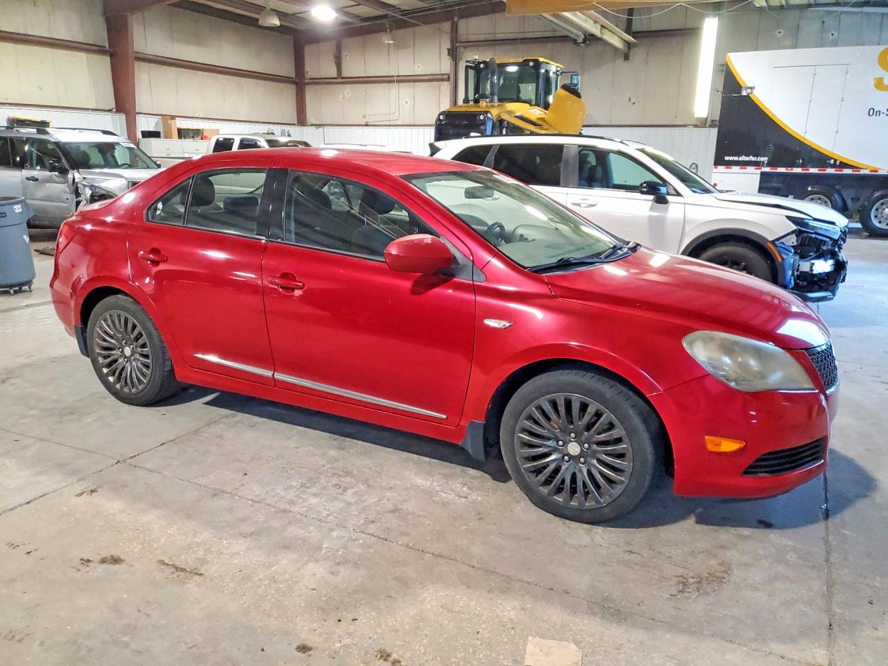 2012 Suzuki Kizashi Se Burgundy vin: JS2RF9A32C6100014