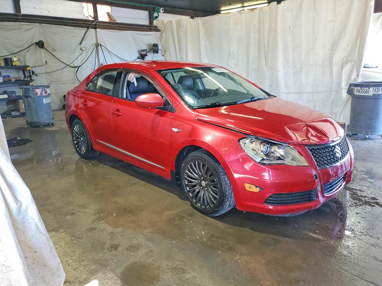 2012 Suzuki Kizashi Se Burgundy vin: JS2RF9A34C6100211