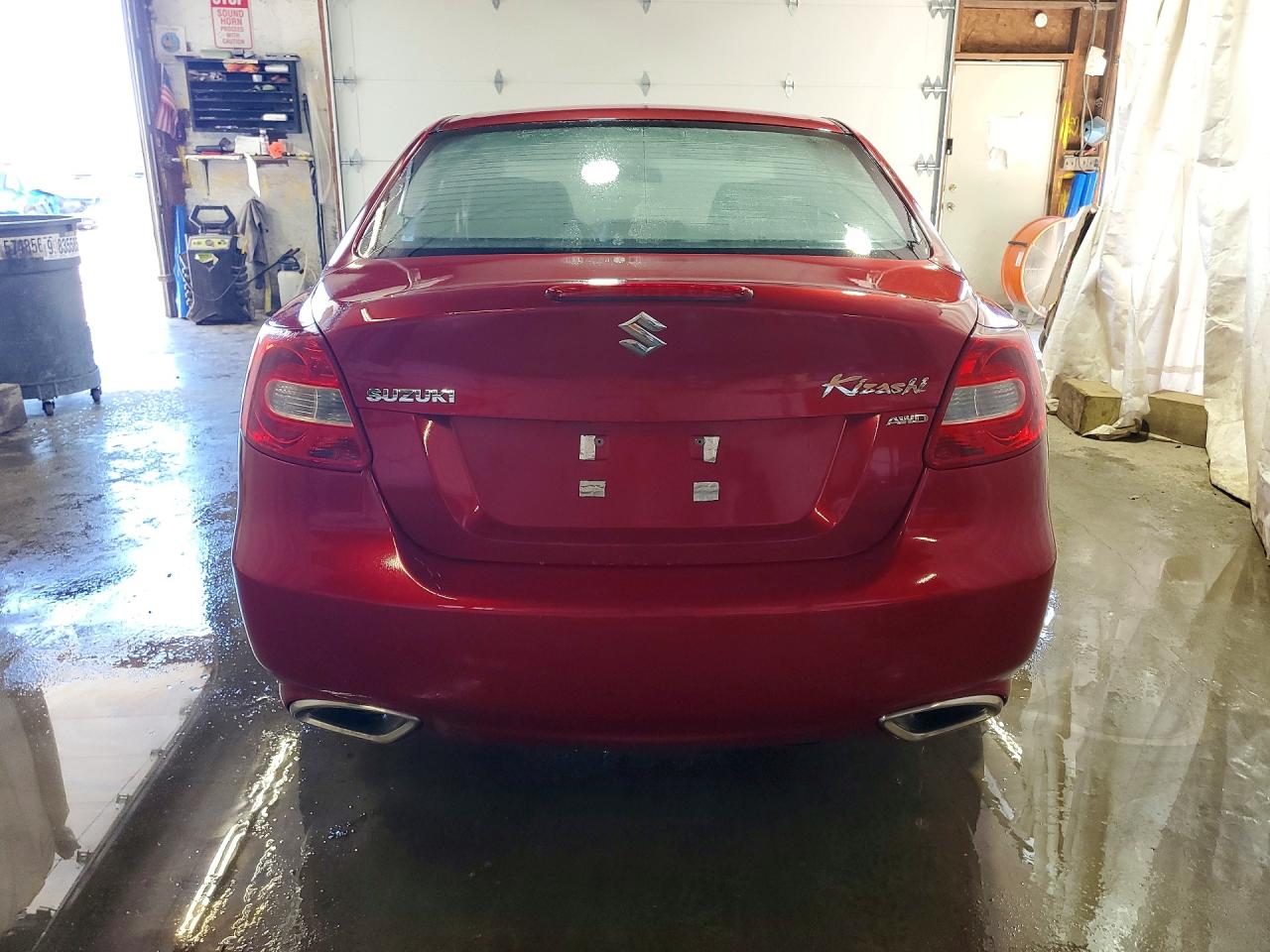 2012 Suzuki Kizashi Se Burgundy vin: JS2RF9A34C6100211