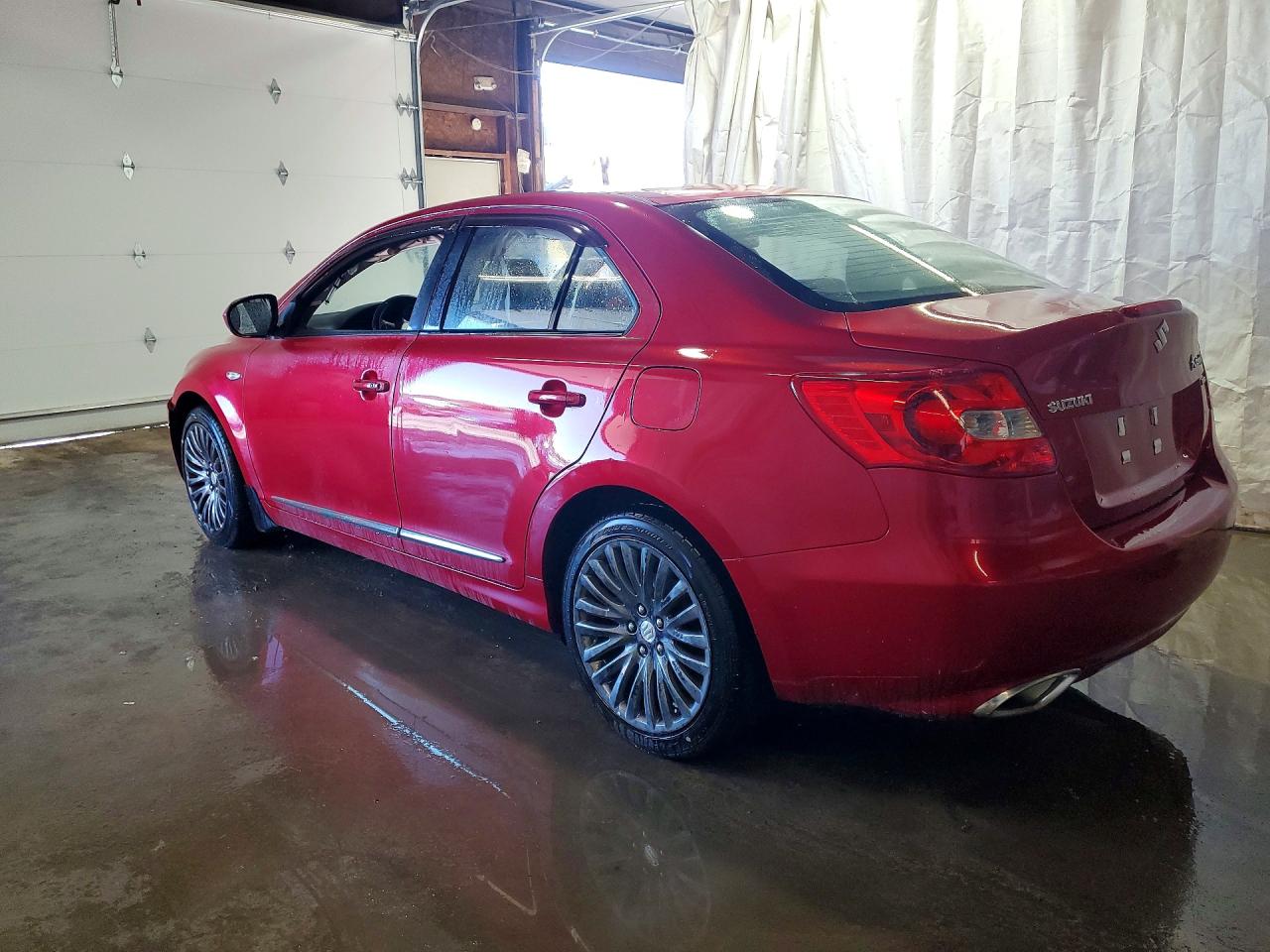2012 Suzuki Kizashi Se Burgundy vin: JS2RF9A34C6100211