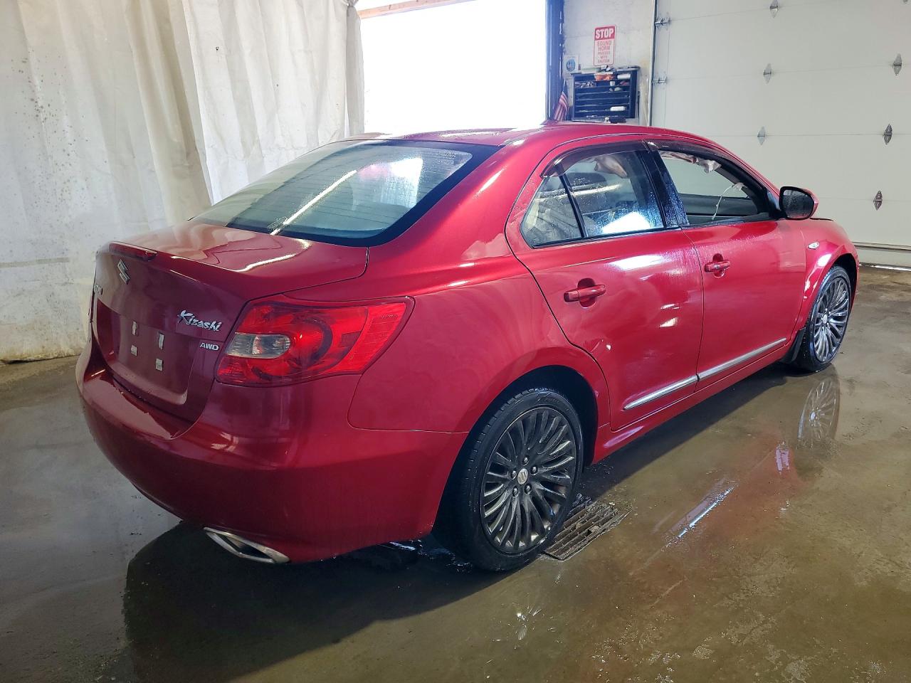 2012 Suzuki Kizashi Se Burgundy vin: JS2RF9A34C6100211