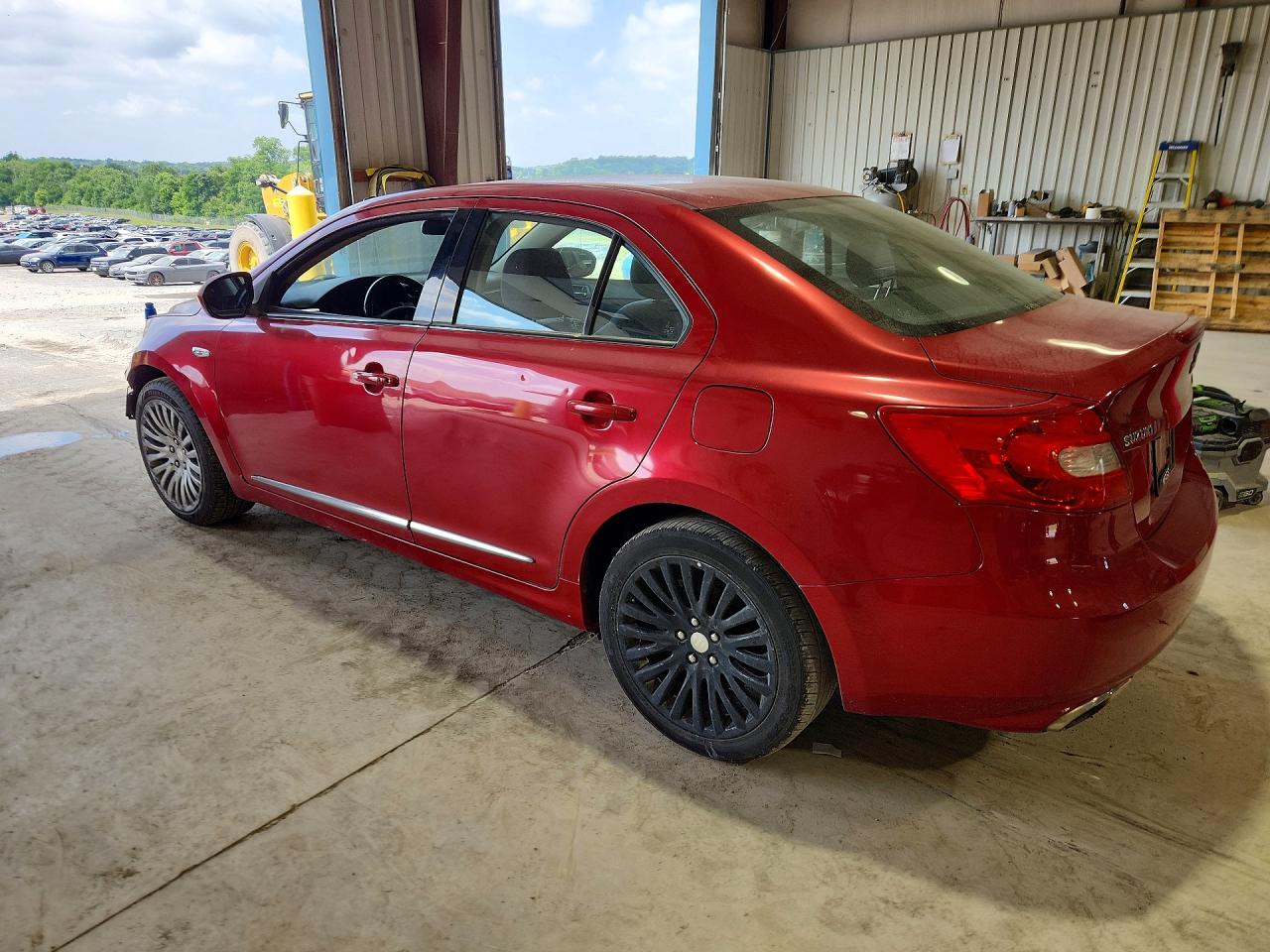 2012 Suzuki Kizashi Se Burgundy vin: JS2RF9A34C6101441