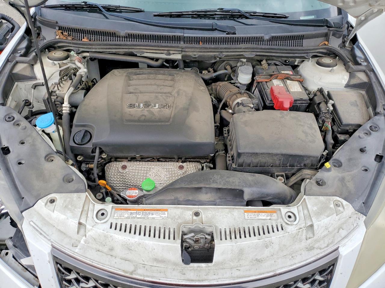 2012 Suzuki Kizashi Se Белый vin: JS2RF9A39C6100608