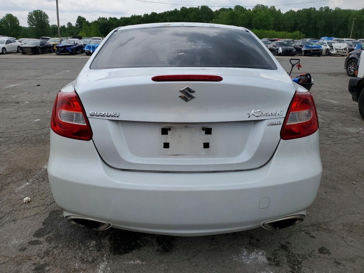 2012 Suzuki Kizashi Se Белый vin: JS2RF9A39C6100608