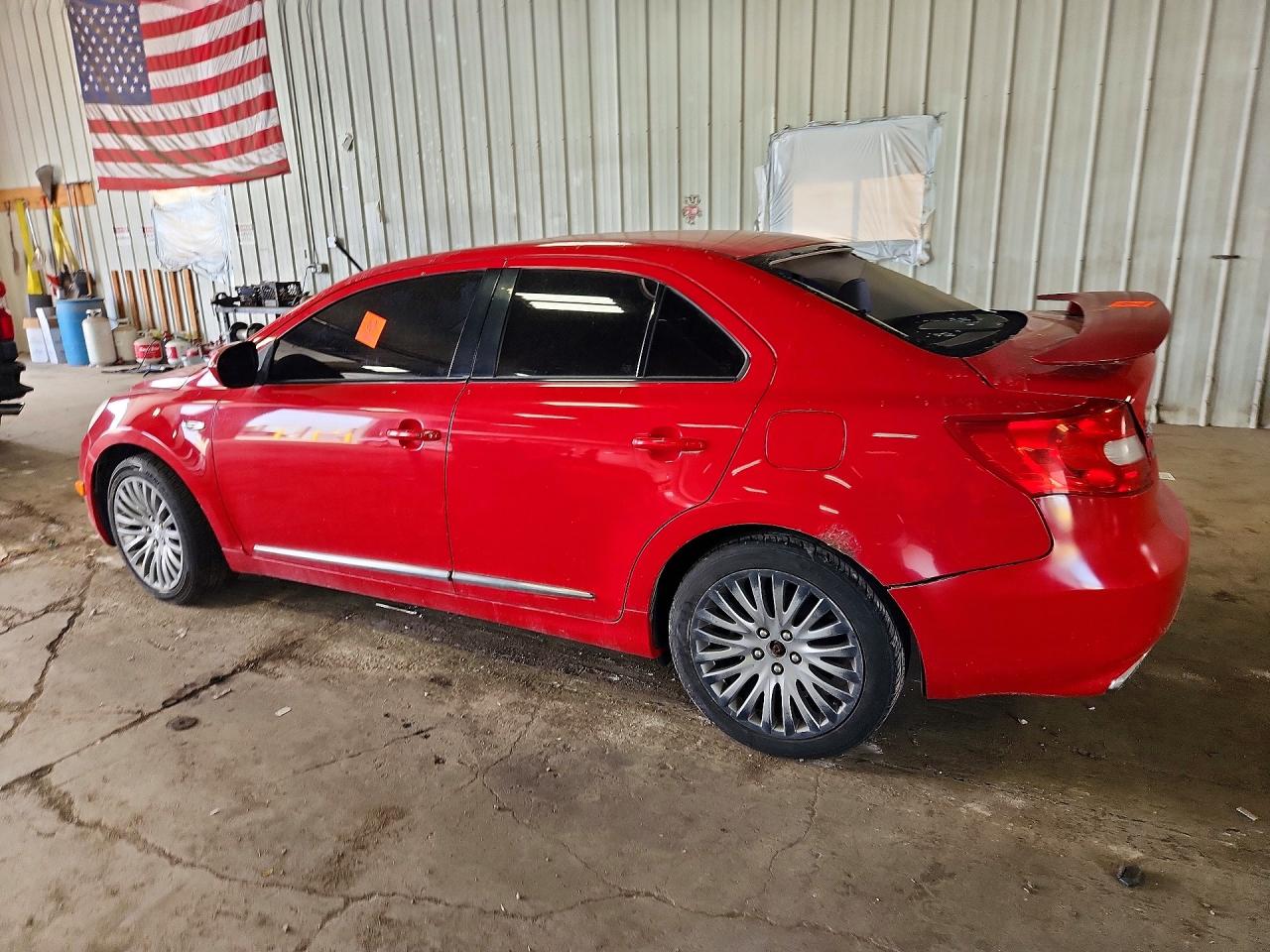 2010 Suzuki Kizashi Gts Red vin: JS2RF9A50A6100155