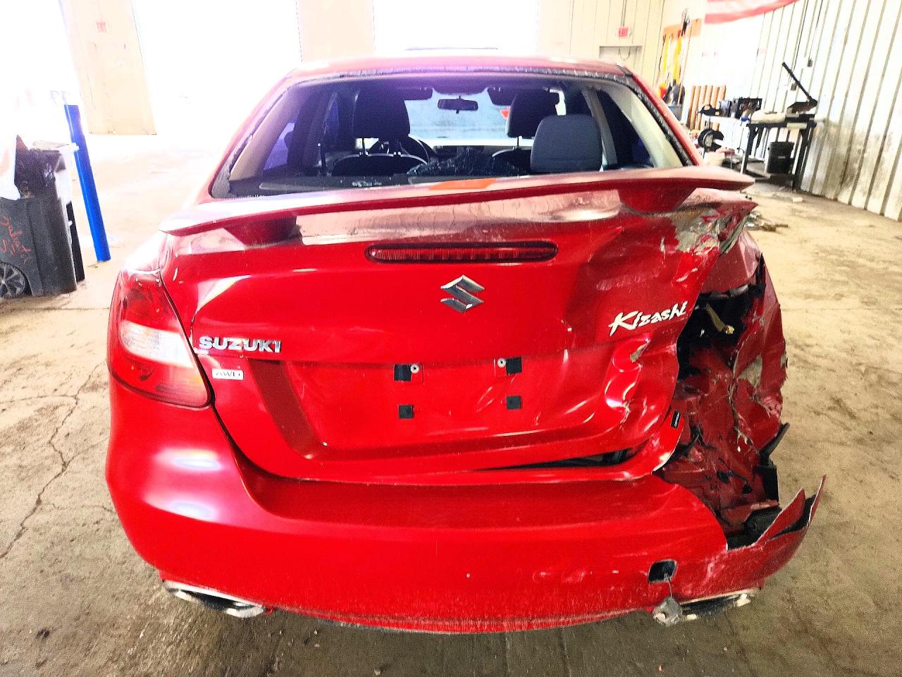 2010 Suzuki Kizashi Gts Red vin: JS2RF9A50A6100155