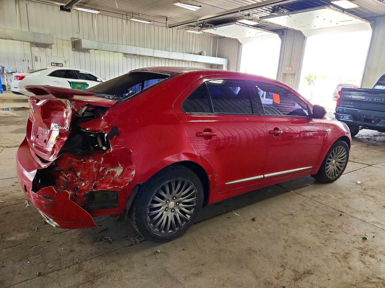 2010 Suzuki Kizashi Gts Red vin: JS2RF9A50A6100155