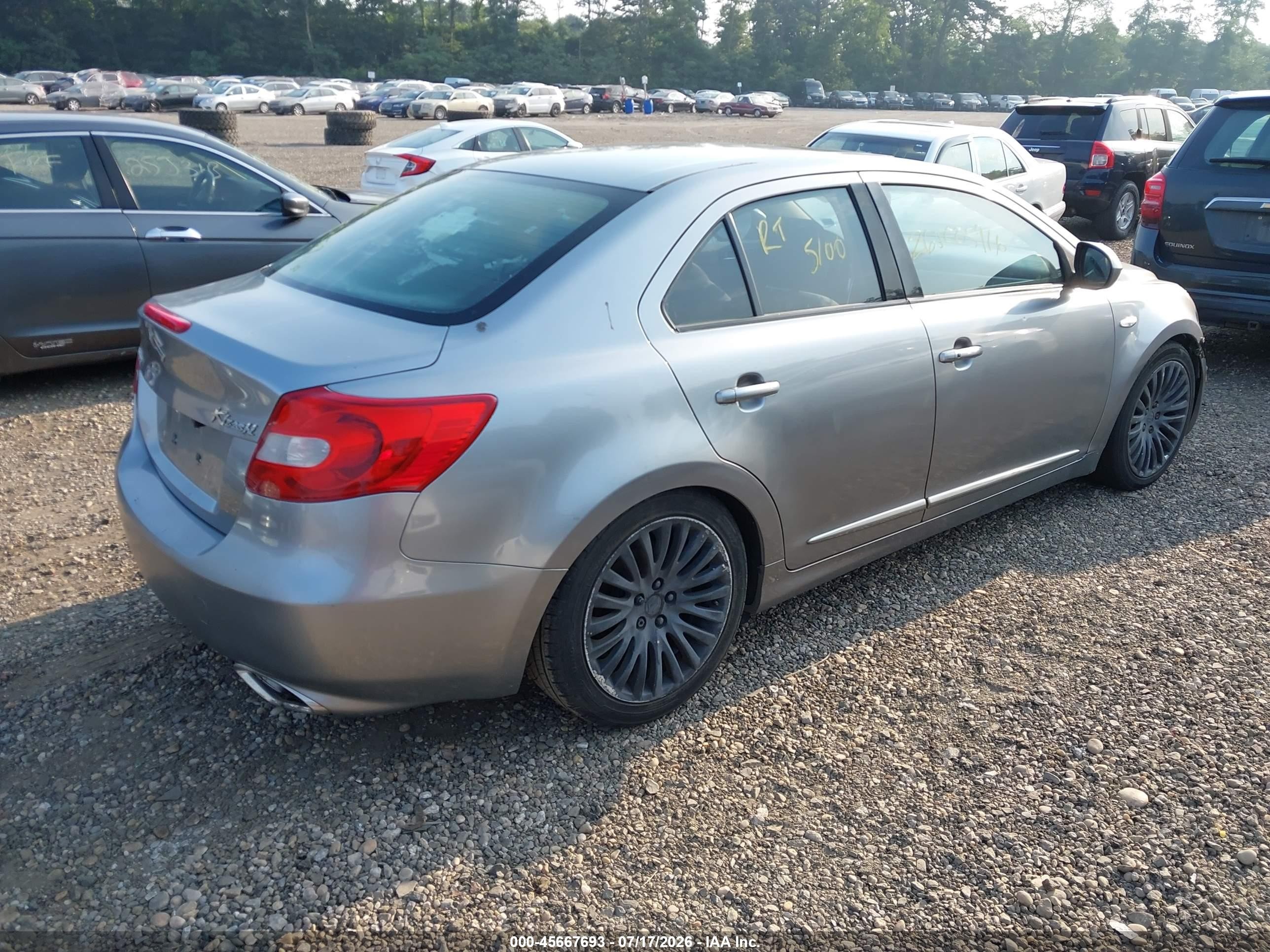 2010 Suzuki Kizashi Gts Gray vin: JS2RF9A50A6100642