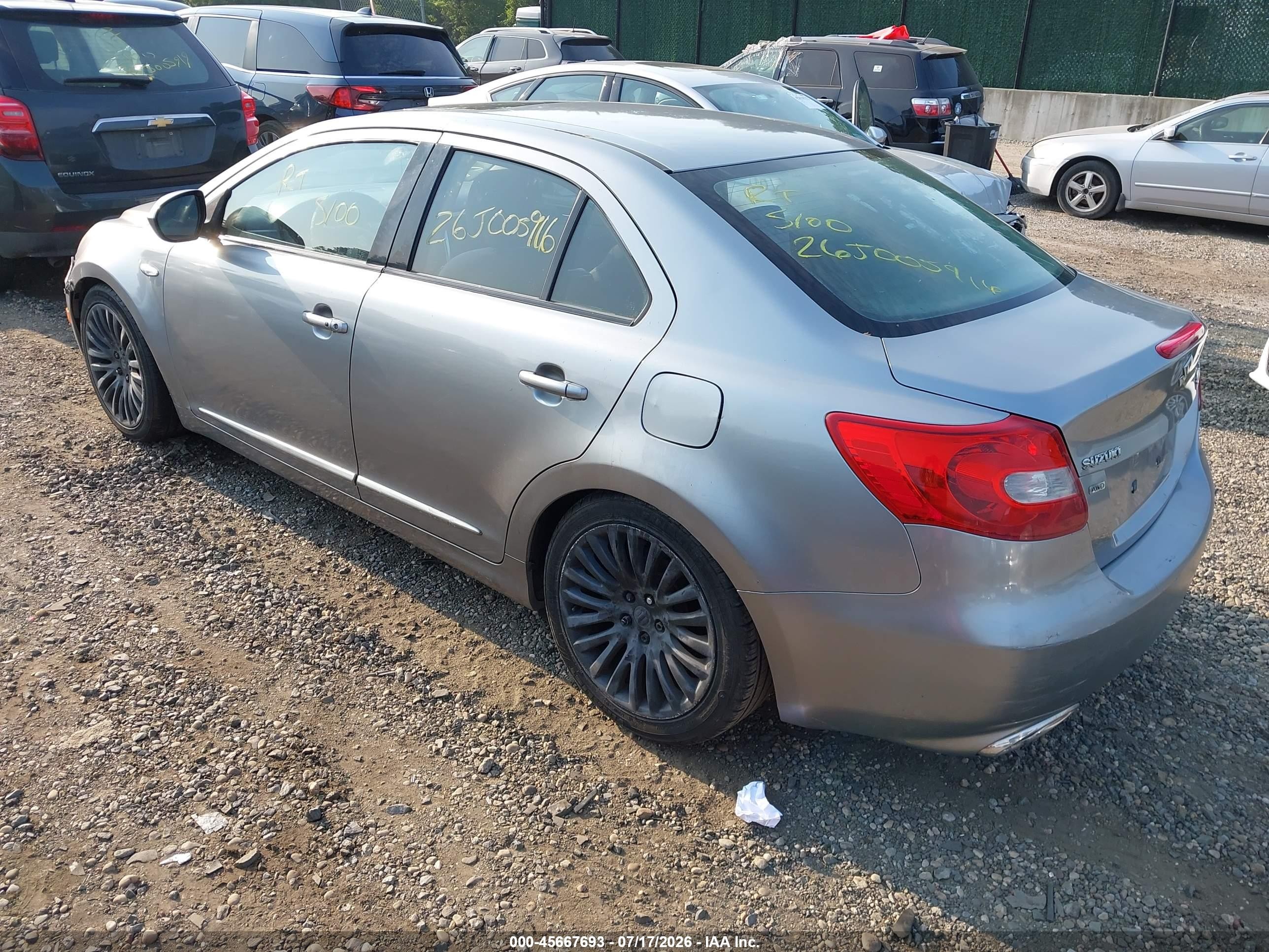 2010 Suzuki Kizashi Gts Gray vin: JS2RF9A50A6100642