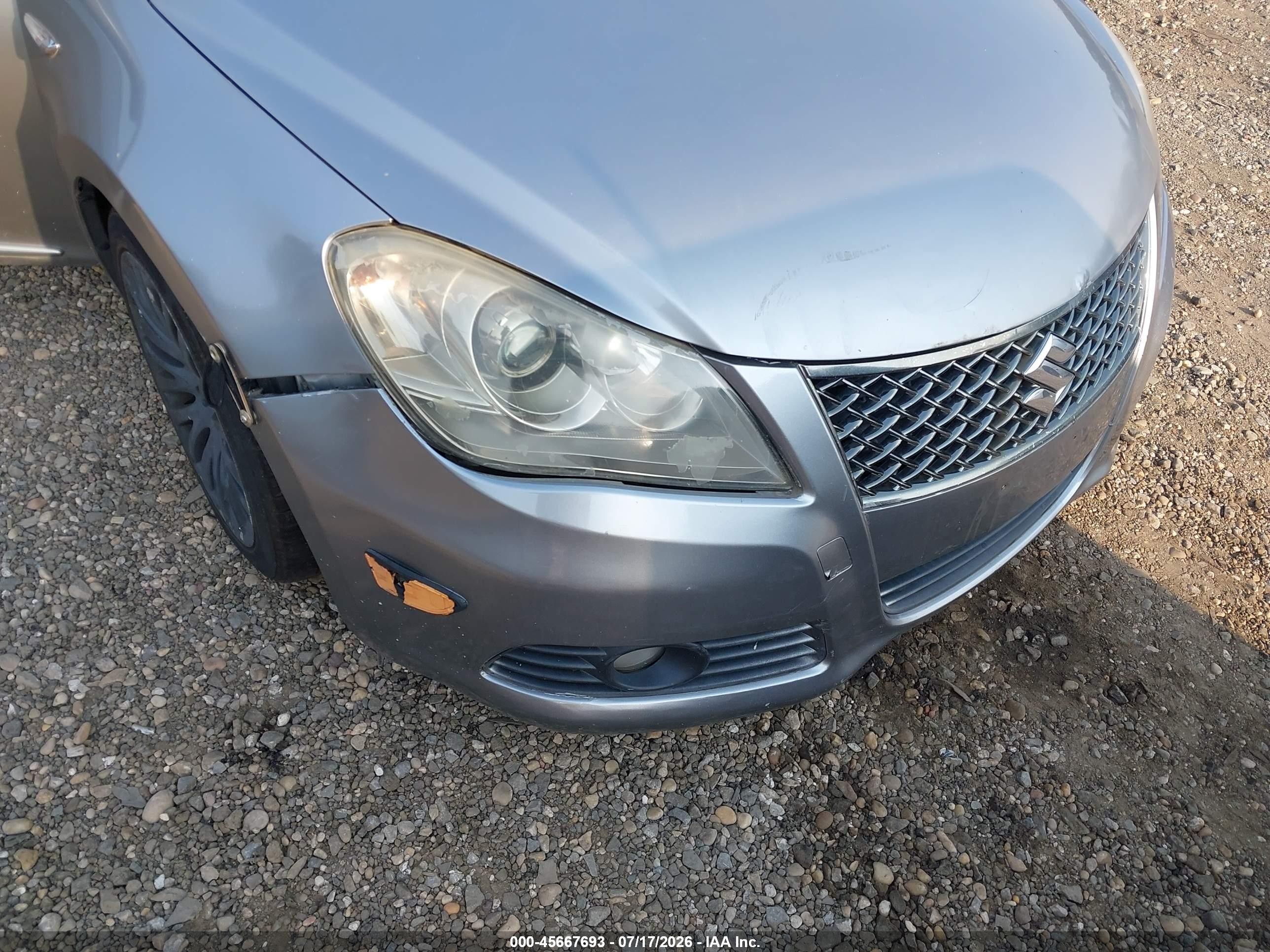 2010 Suzuki Kizashi Gts Gray vin: JS2RF9A50A6100642