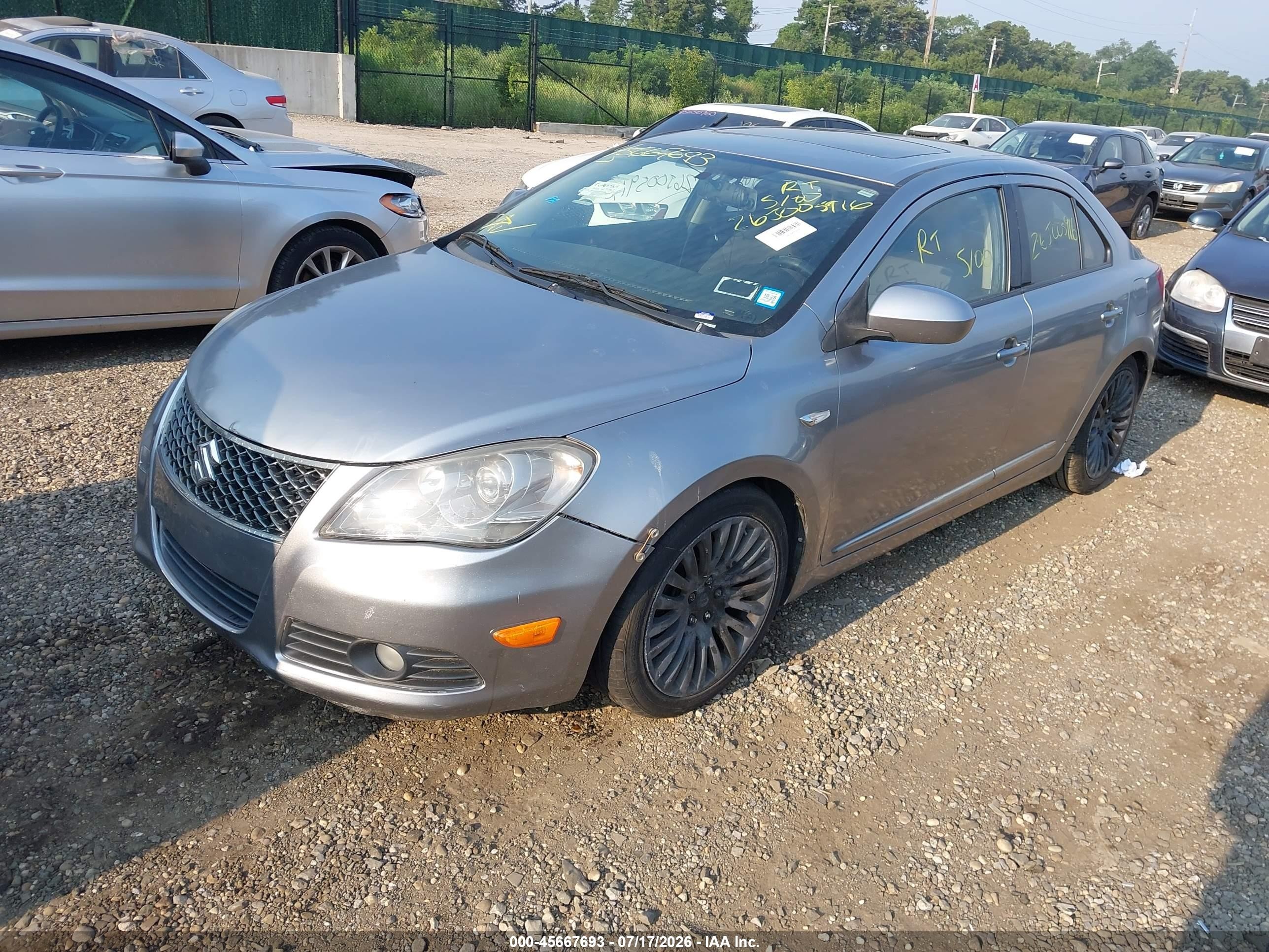 2010 Suzuki Kizashi Gts Gray vin: JS2RF9A50A6100642
