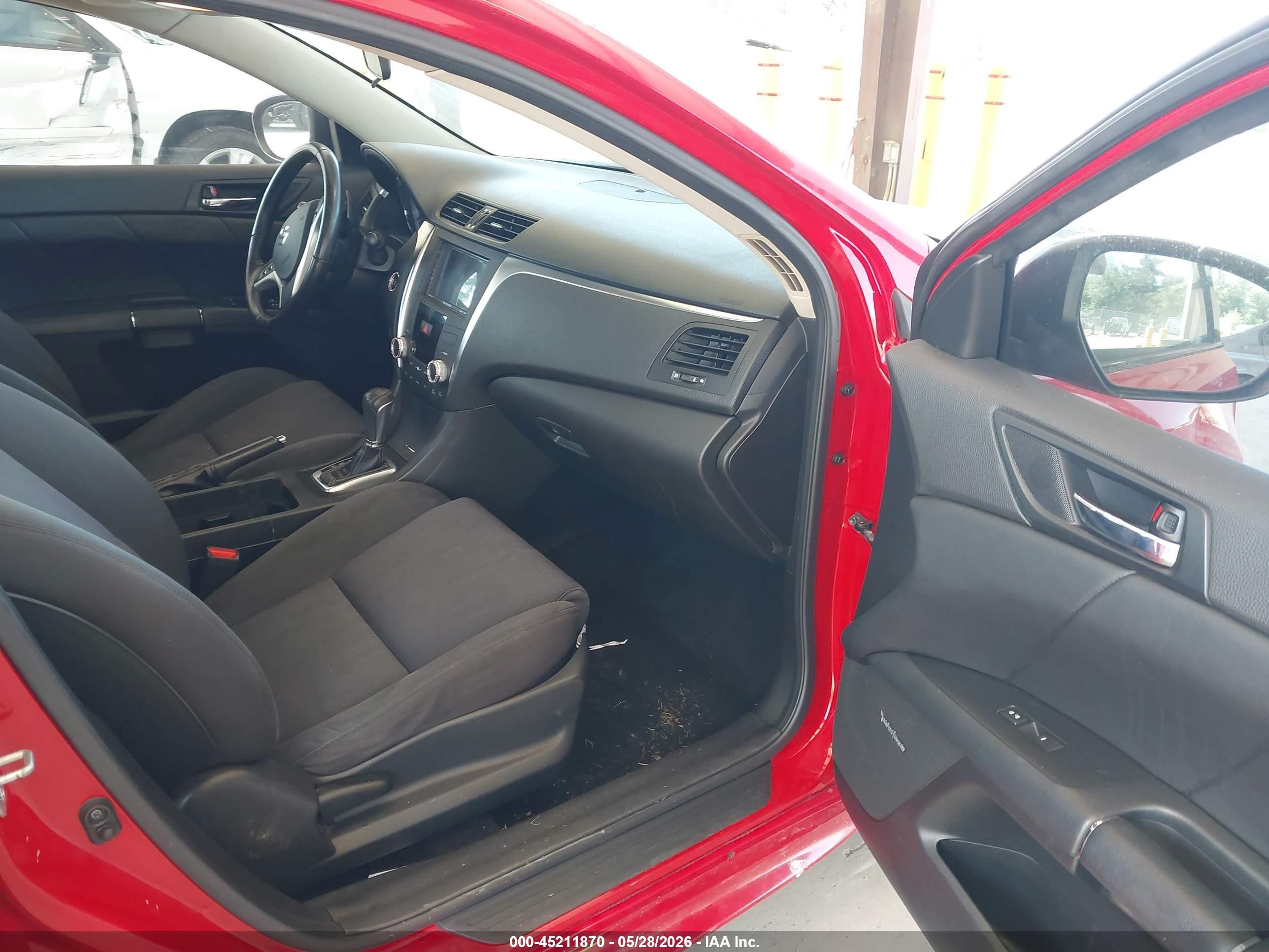 2011 Suzuki Kizashi Sport Gts Red vin: JS2RF9A61B6110137