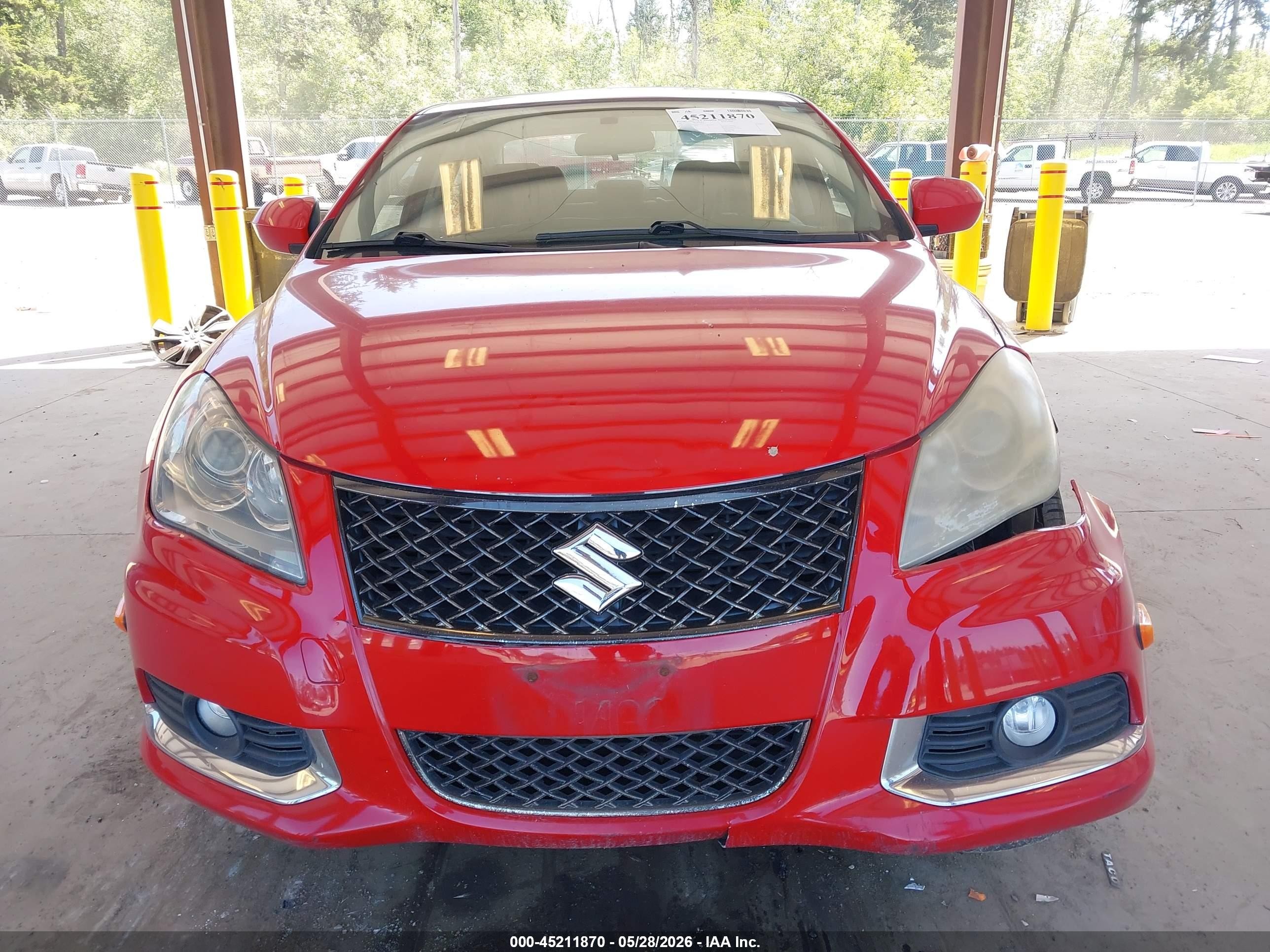 2011 Suzuki Kizashi Sport Gts Red vin: JS2RF9A61B6110137