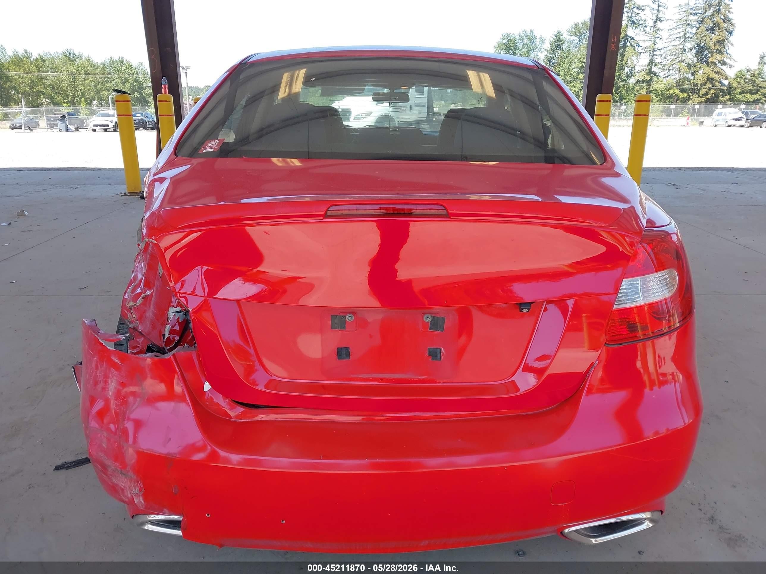 2011 Suzuki Kizashi Sport Gts Red vin: JS2RF9A61B6110137