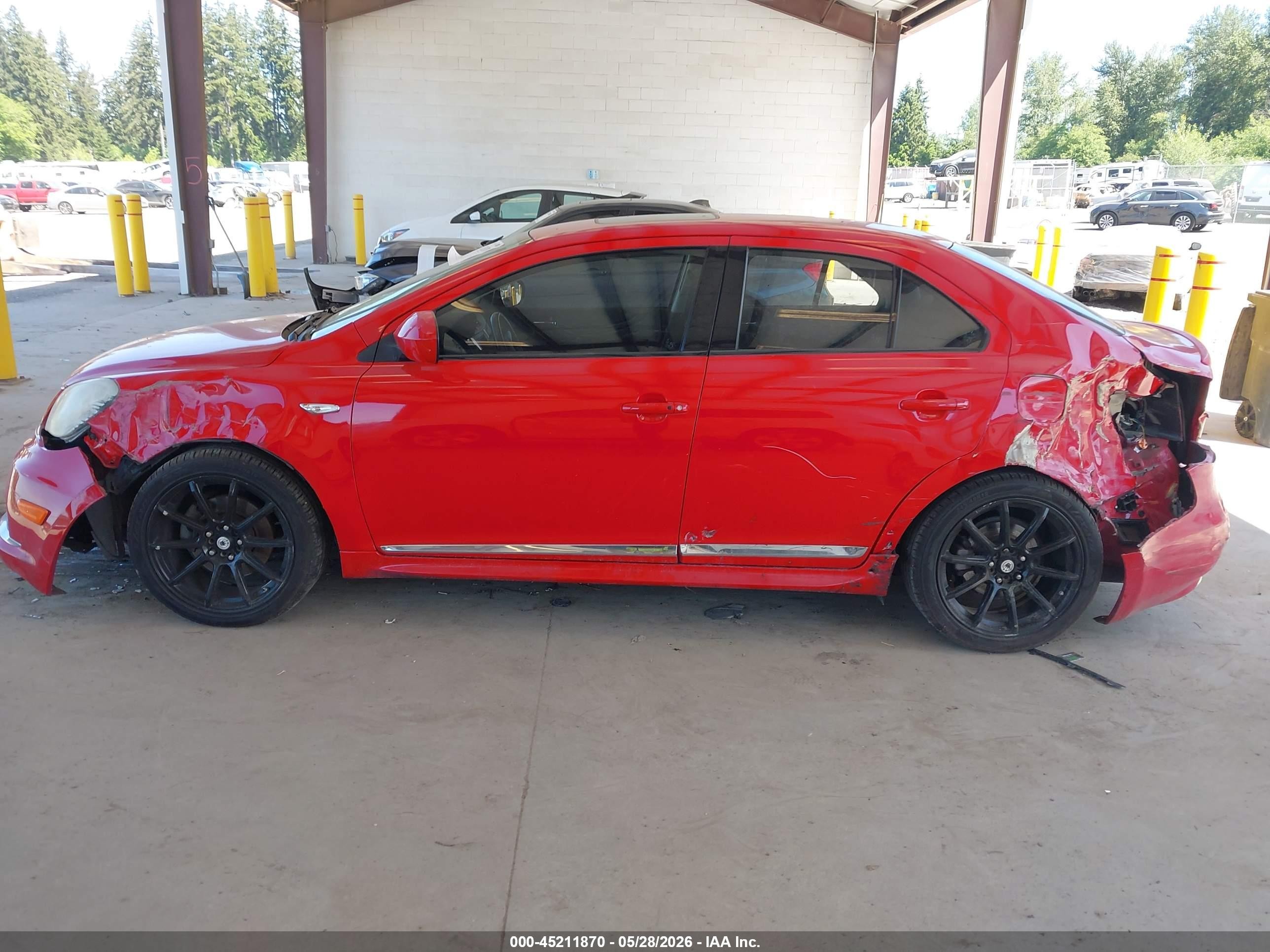 2011 Suzuki Kizashi Sport Gts Red vin: JS2RF9A61B6110137