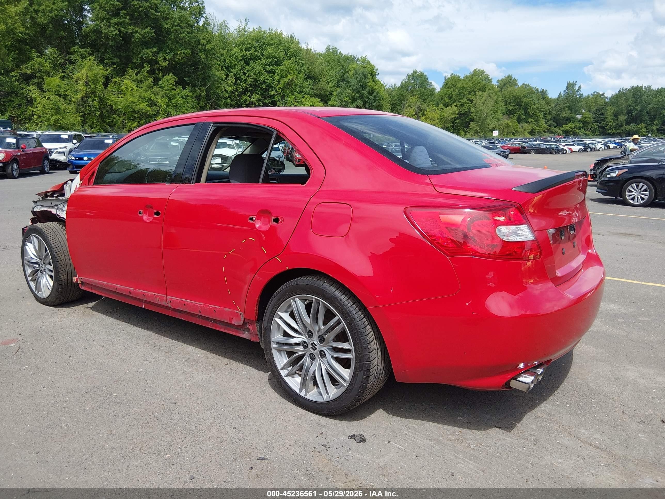 2011 Suzuki Kizashi Sport Gts vin: JS2RF9A64B6110178