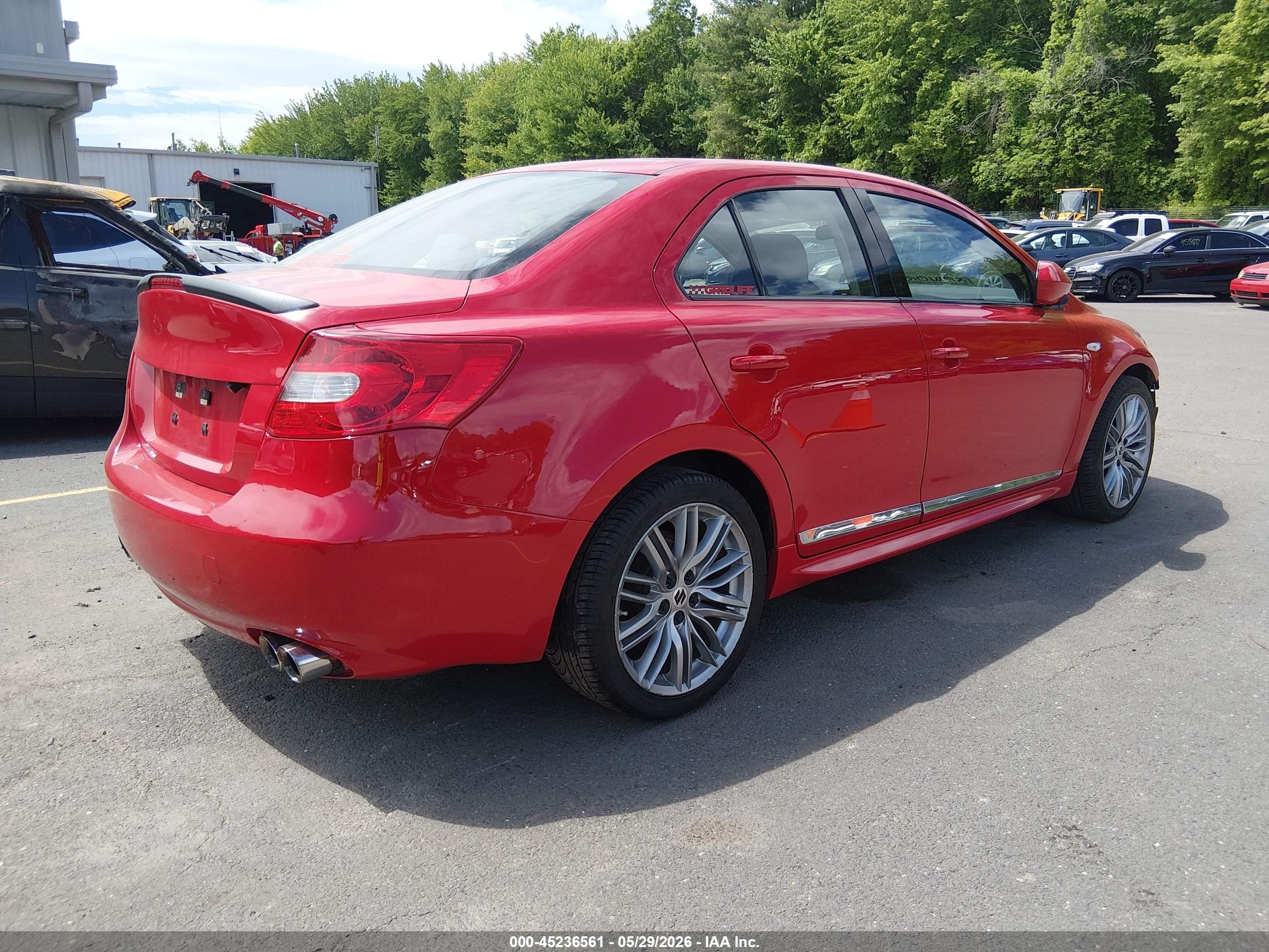2011 Suzuki Kizashi Sport Gts vin: JS2RF9A64B6110178
