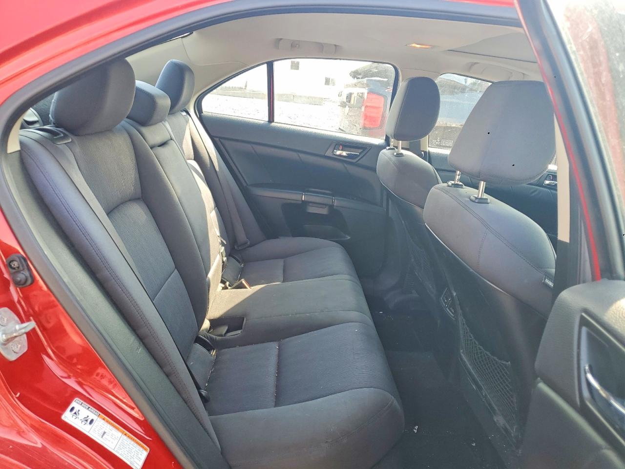 2011 Suzuki Kizashi Sport Gts Red vin: JS2RF9A64B6110665