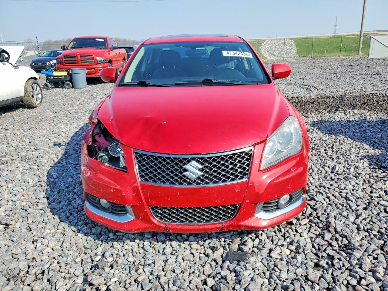 2011 Suzuki Kizashi Sport Gts Red vin: JS2RF9A64B6110665