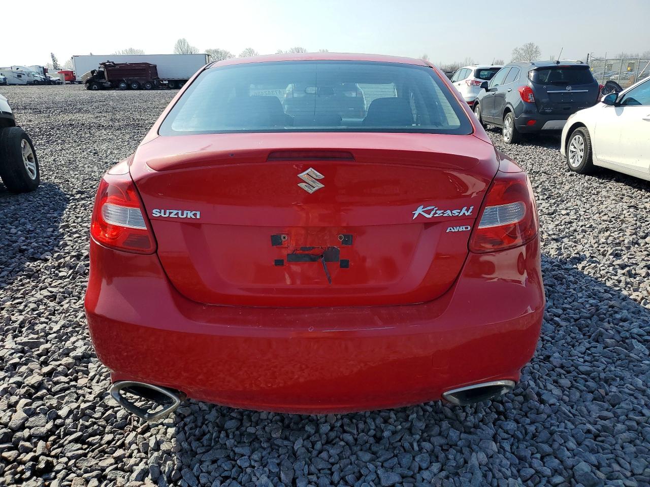2011 Suzuki Kizashi Sport Gts Red vin: JS2RF9A64B6110665