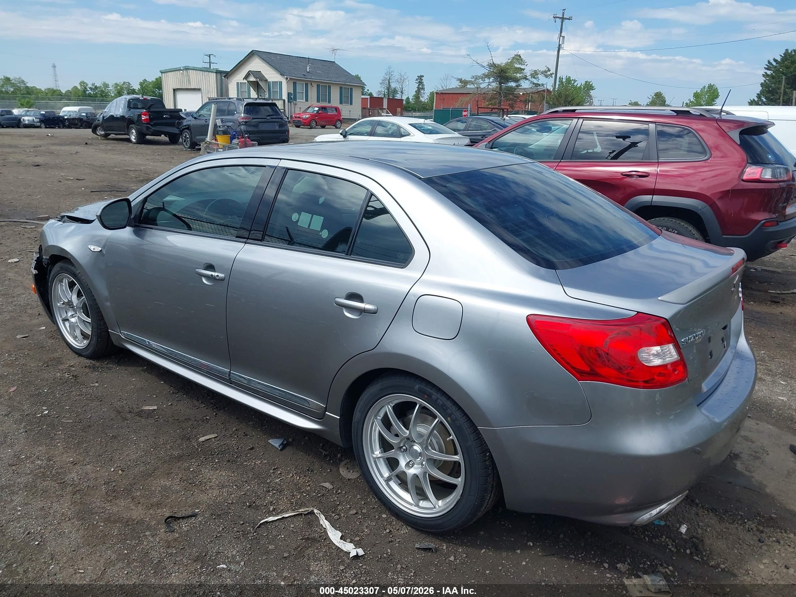 2011 Suzuki Kizashi Sport Gts Silver vin: JS2RF9A67B6110062