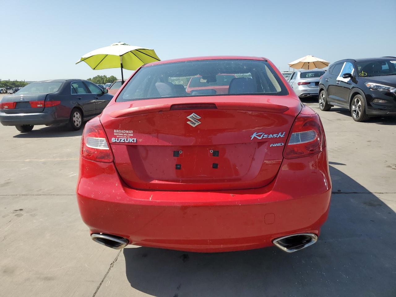 2012 Suzuki Kizashi Sport Gts Red vin: JS2RF9A67C6100035