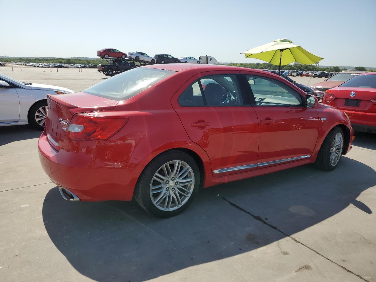 2012 Suzuki Kizashi Sport Gts Red vin: JS2RF9A67C6100035