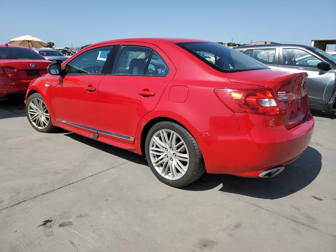 2012 Suzuki Kizashi Sport Gts Red vin: JS2RF9A67C6100035