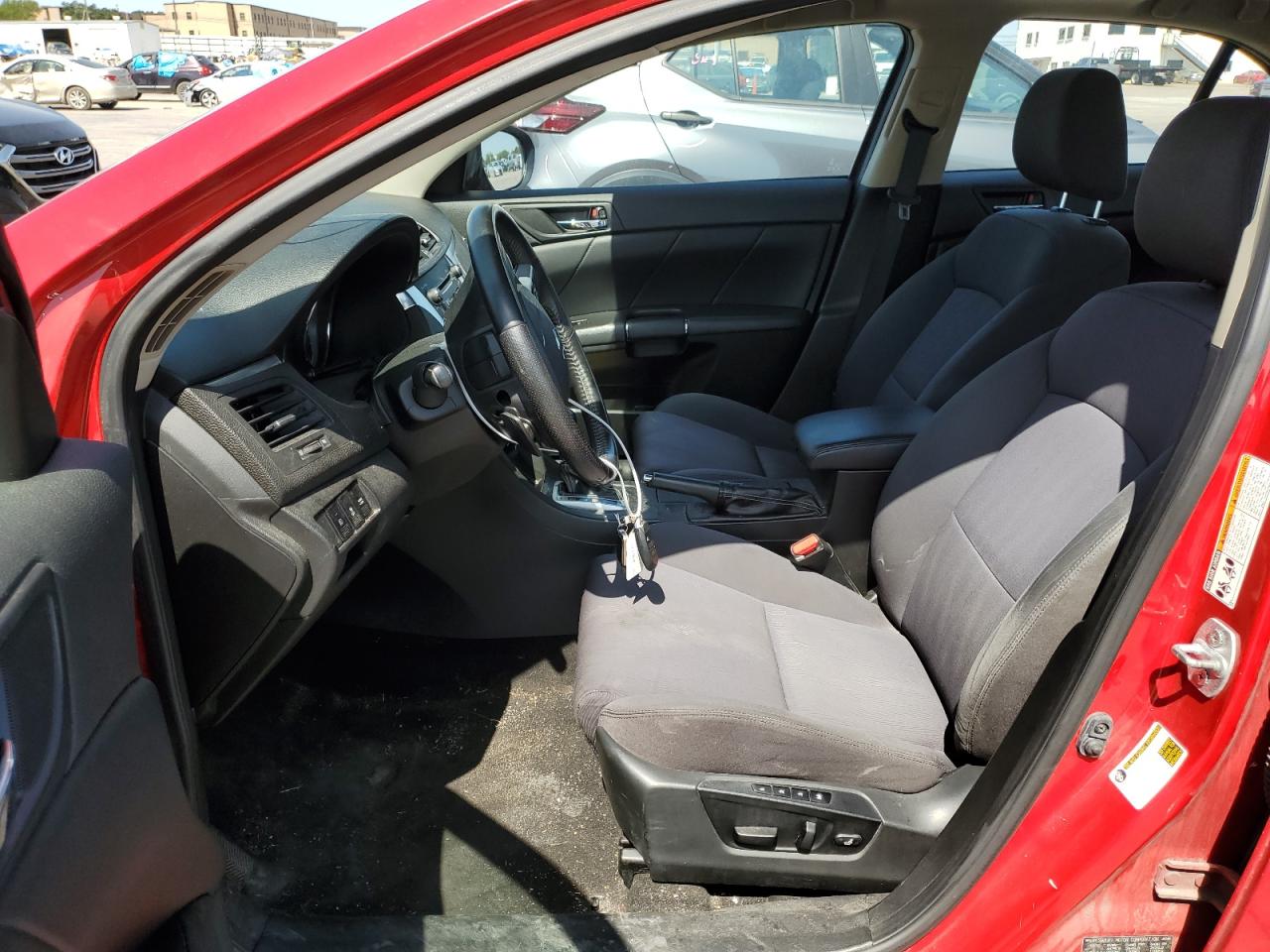 2012 Suzuki Kizashi Sport Gts Red vin: JS2RF9A67C6100035