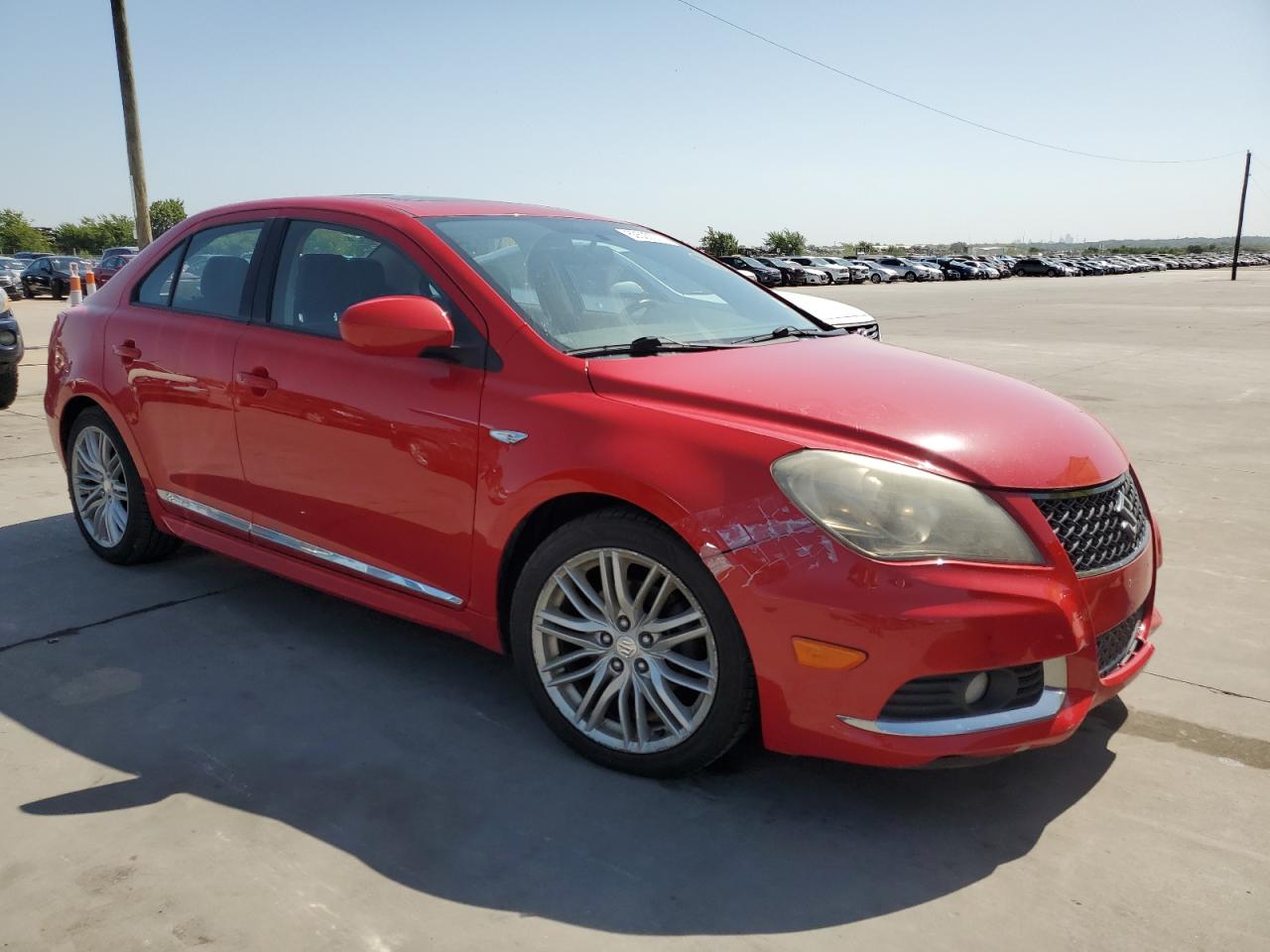 2012 Suzuki Kizashi Sport Gts Red vin: JS2RF9A67C6100035