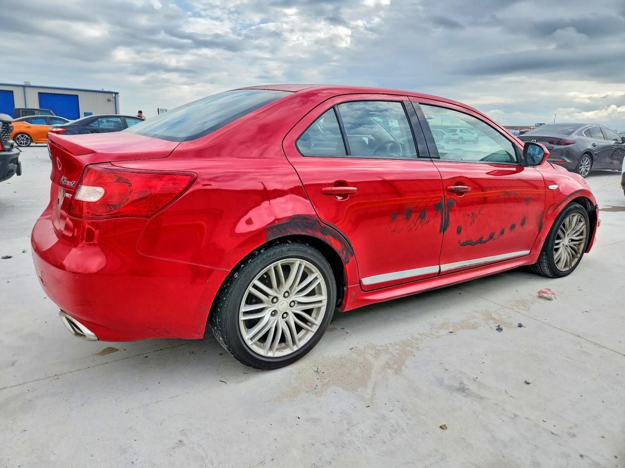 2012 Suzuki Kizashi Sport Gts Red vin: JS2RF9A67C6100035