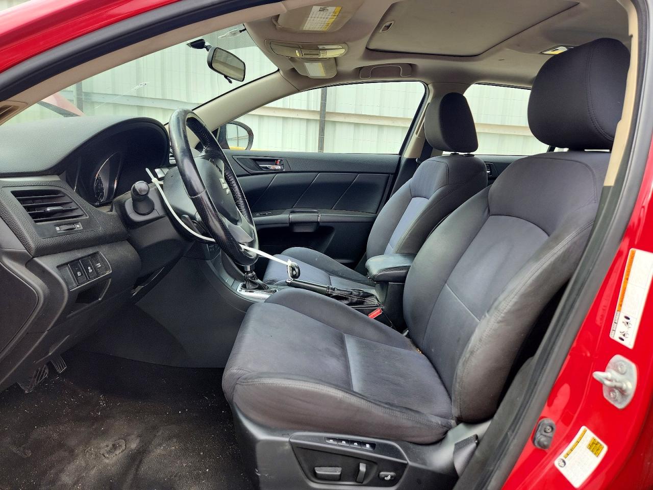 2012 Suzuki Kizashi Sport Gts Red vin: JS2RF9A67C6100035