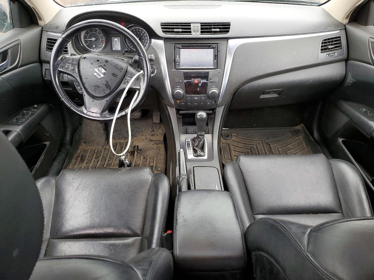 2013 Suzuki Kizashi Sx White vin: JS2RF9A70D6100050