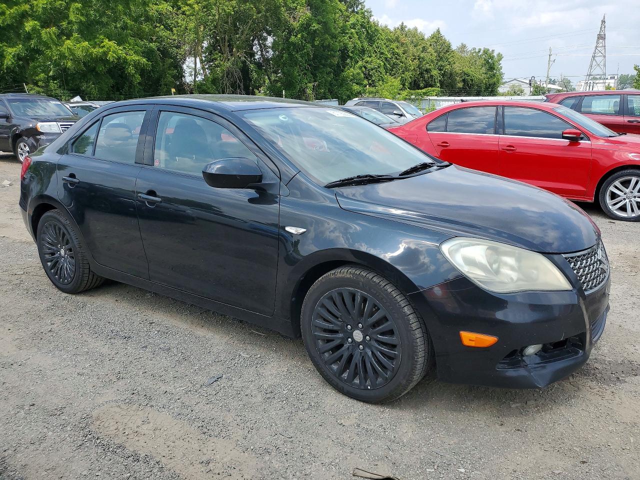 2012 Suzuki Kizashi Sx Black vin: JS2RF9A71C6100136