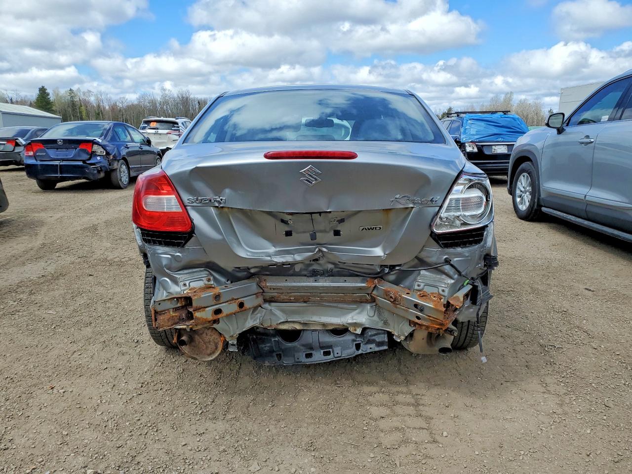 2011 Suzuki Kizashi Sls Silver vin: JS2RF9A74B6110108