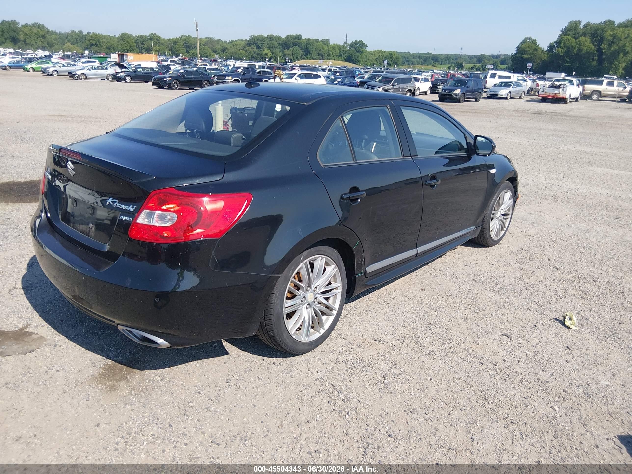 2012 Suzuki Kizashi Sport Sls Black vin: JS2RF9A81C6101067