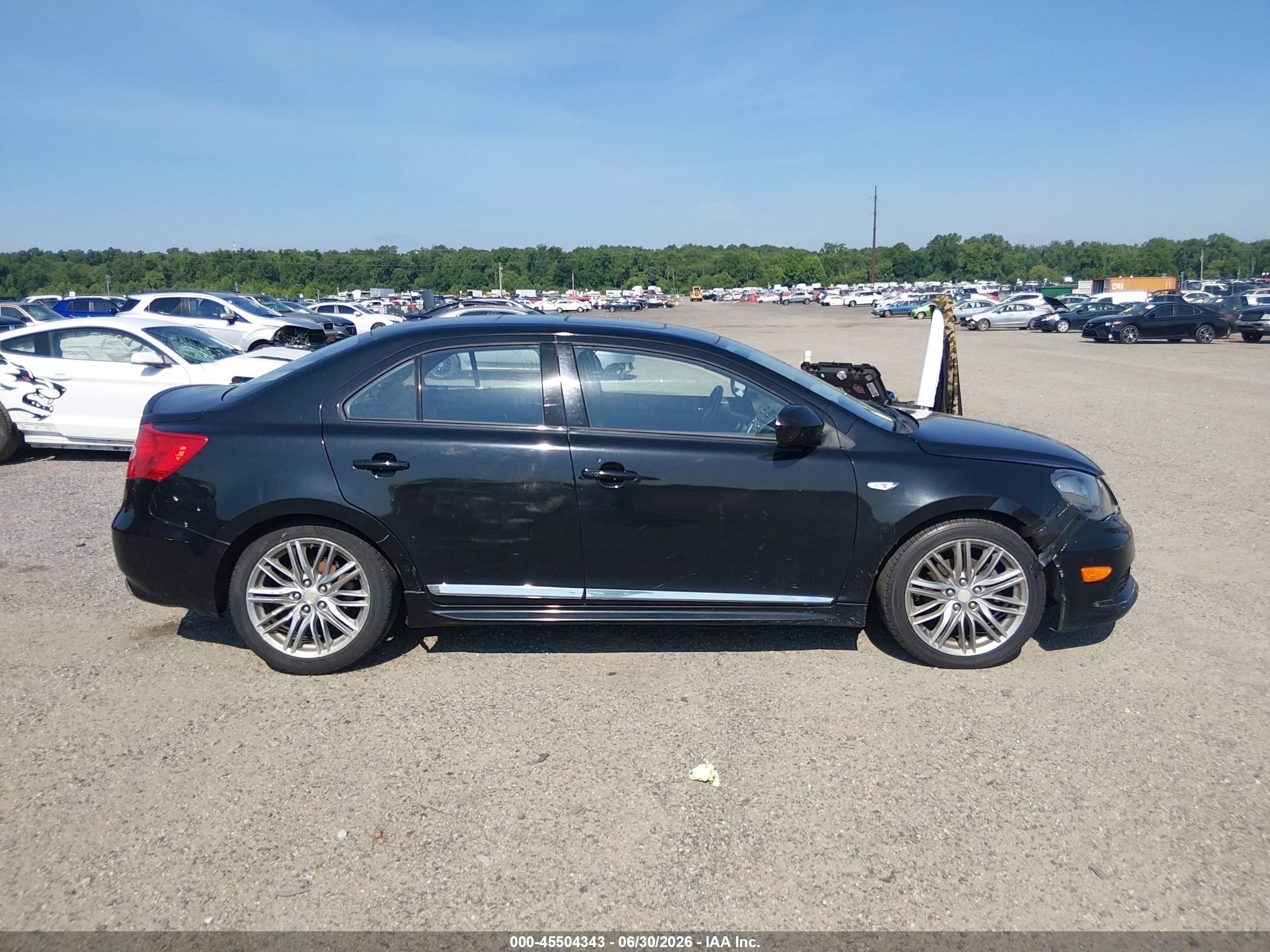 2012 Suzuki Kizashi Sport Sls Black vin: JS2RF9A81C6101067