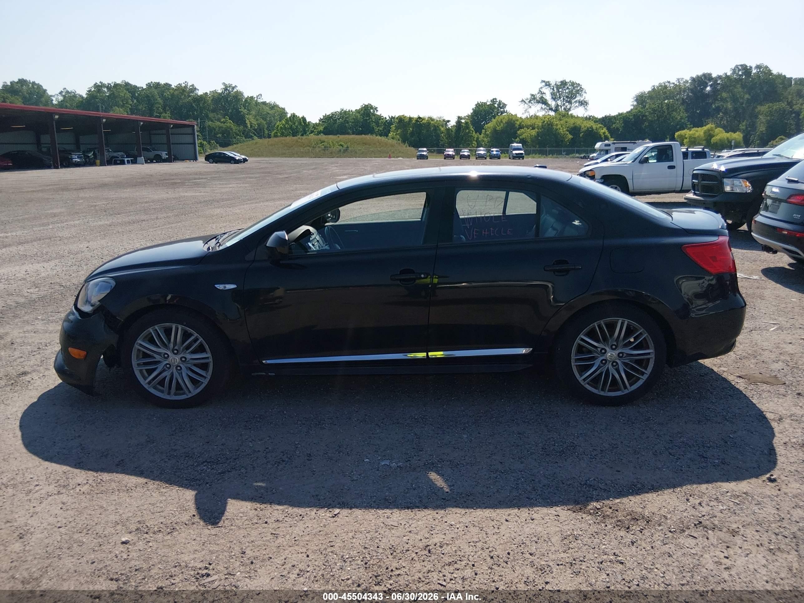 2012 Suzuki Kizashi Sport Sls Black vin: JS2RF9A81C6101067